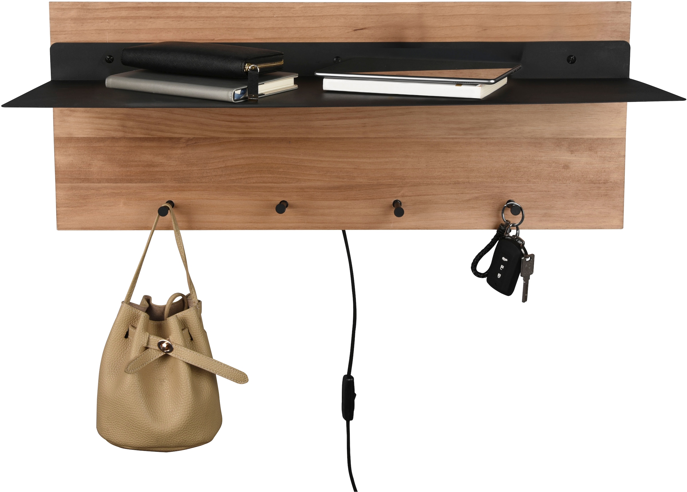 MIRRORS AND MORE Wandgarderobe »Samantha« 1 Stk. tlg.