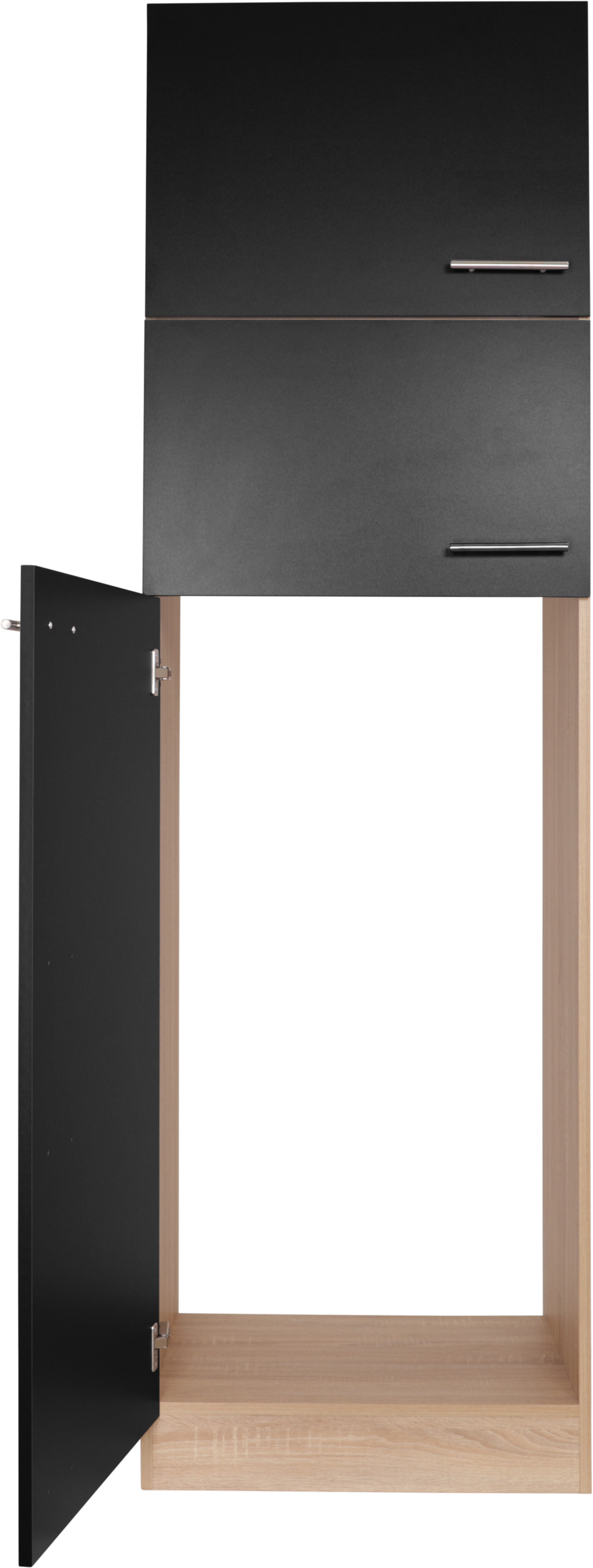 RESPEKTA Kühlumbauschrank »Merle« Breite 60 cm, Türen wechselseitig anschlagbar, Höhe 200 cm