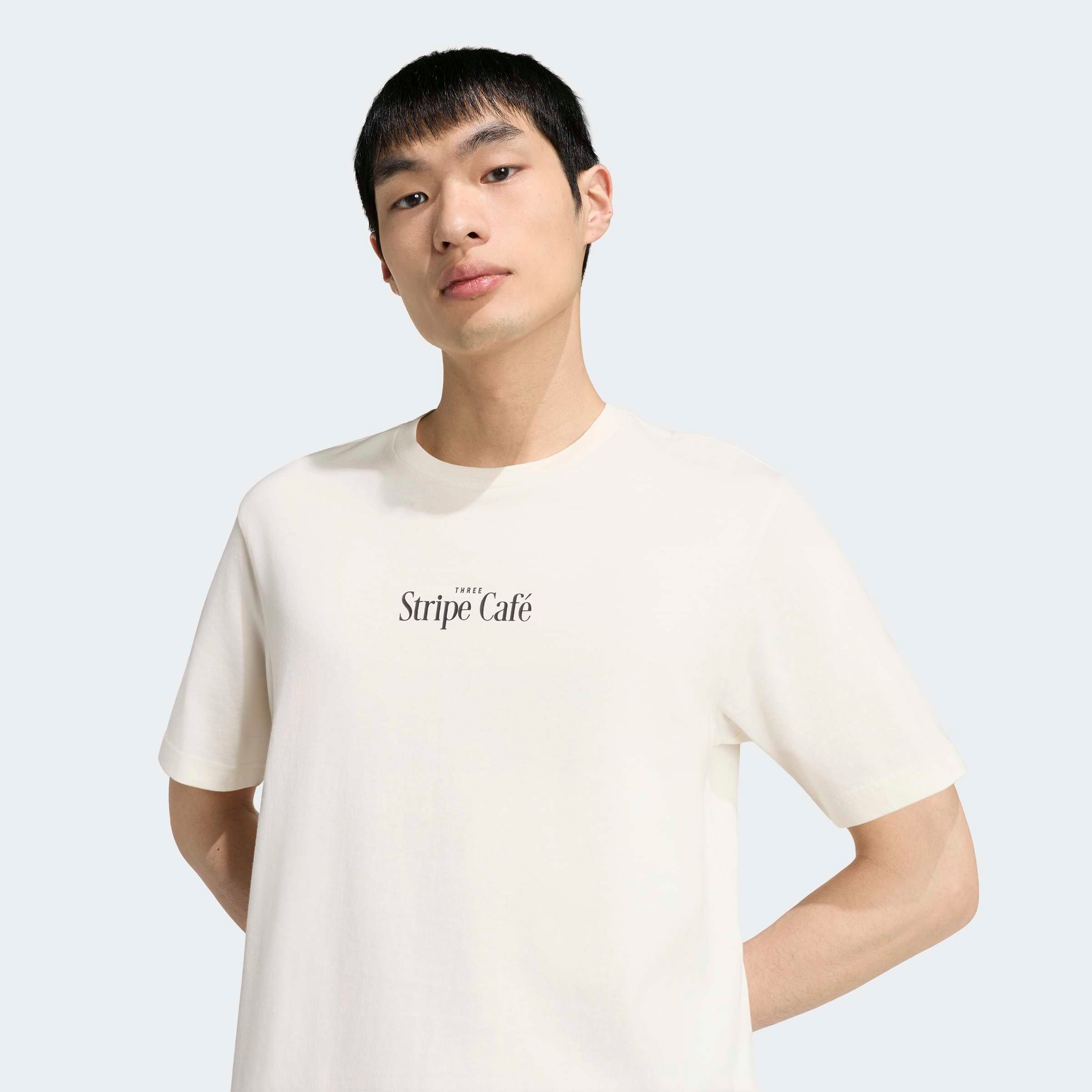 adidas Sportswear T-Shirt »COFFEE CAFE DONUT BAG GRAFIK« für Erwachsene, sportlicher Stil, aus Baumwolle