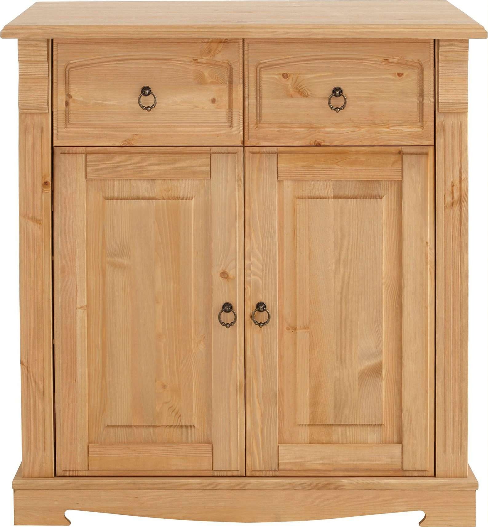 GOODproduct Commode »Anna, Sideboard, Anrichte, Stauraumschrank« B/T/H: 94/40/88 cm,  aus massiver Kiefer, Breite 94 cm, mit Kassettenoptik, FSC®
