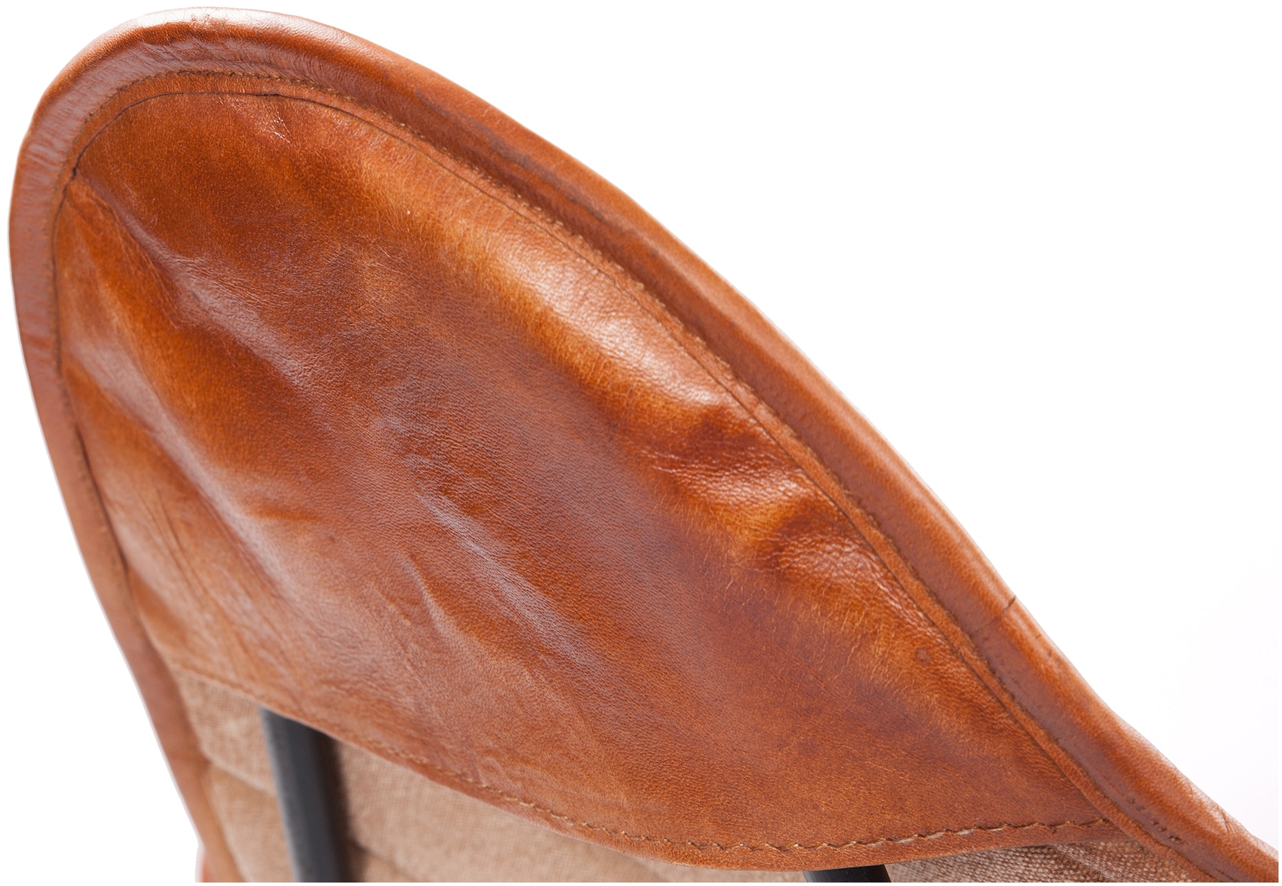 Kayoom 4-Fussstuhl »Schmetterling Stuhl Santiago, Schmetterlingsstuhl aus Leder« () 1 Stk.pflegeleicht, hochwertig, hochwertig verarbeitet, hoher Sitzkomfort