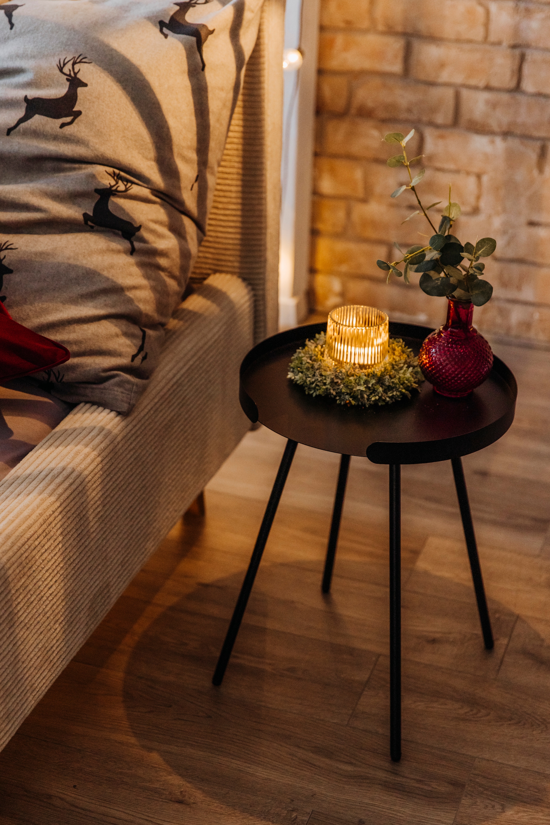 Creativ deco Beistelltisch 1 Stk. tlg. auch ideal als Ablage für Deko, aus Metall, Höhe ca. 53 cm