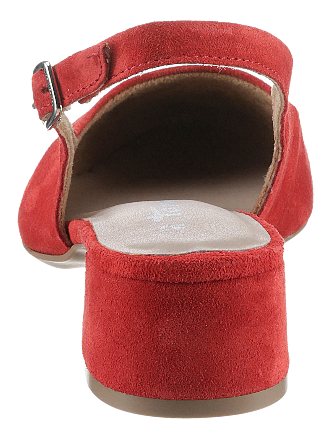 Tamaris Slingpumps  , Blockabsatz, Abendschuh, Sommerschuh mit verstellbarem Riemchen