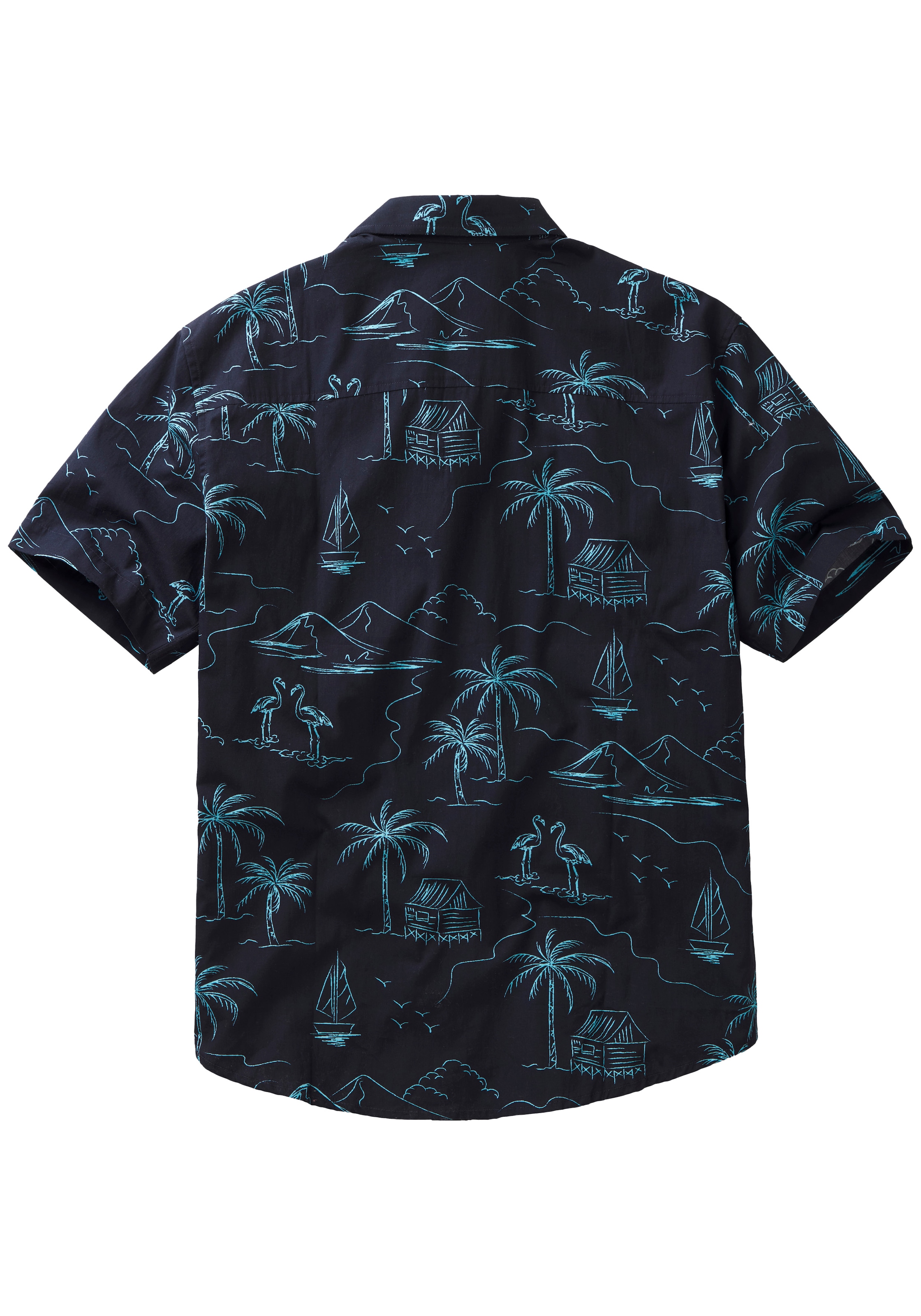 John Devin Chemise hawaïenne », Kurzarmhemd bedruckt«