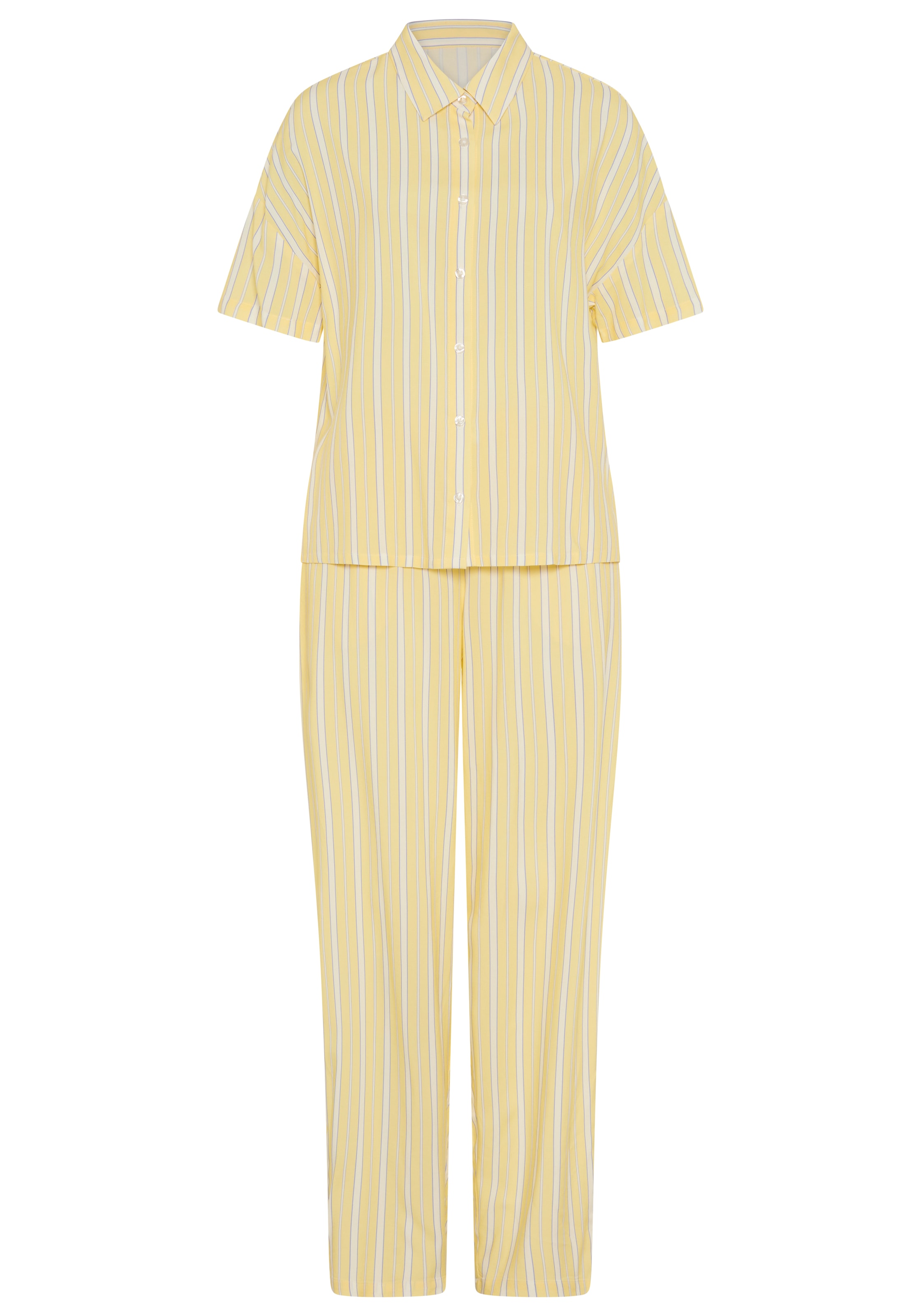 LSCN by LASCANA Pyjama Ensemble, 2 avec pantalon ballon large