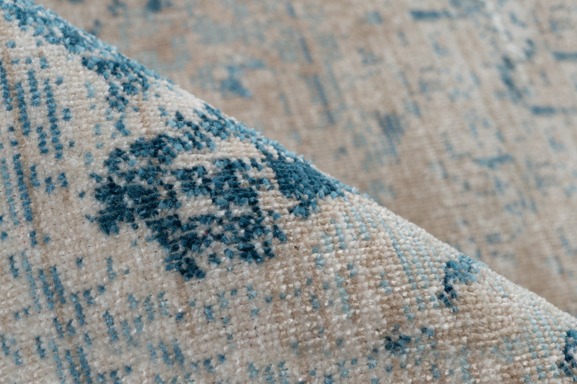 Kayoom Teppich »Milan 225« rechteckig 5 mm Höhe ca. 436.800 Points/qm, Kurzflorteppich, weiche Haptik, hochwertig