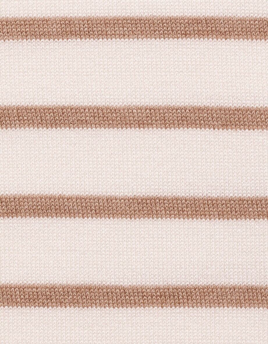 bugatti Pull à col rond »Regular Fit« mit Streifen