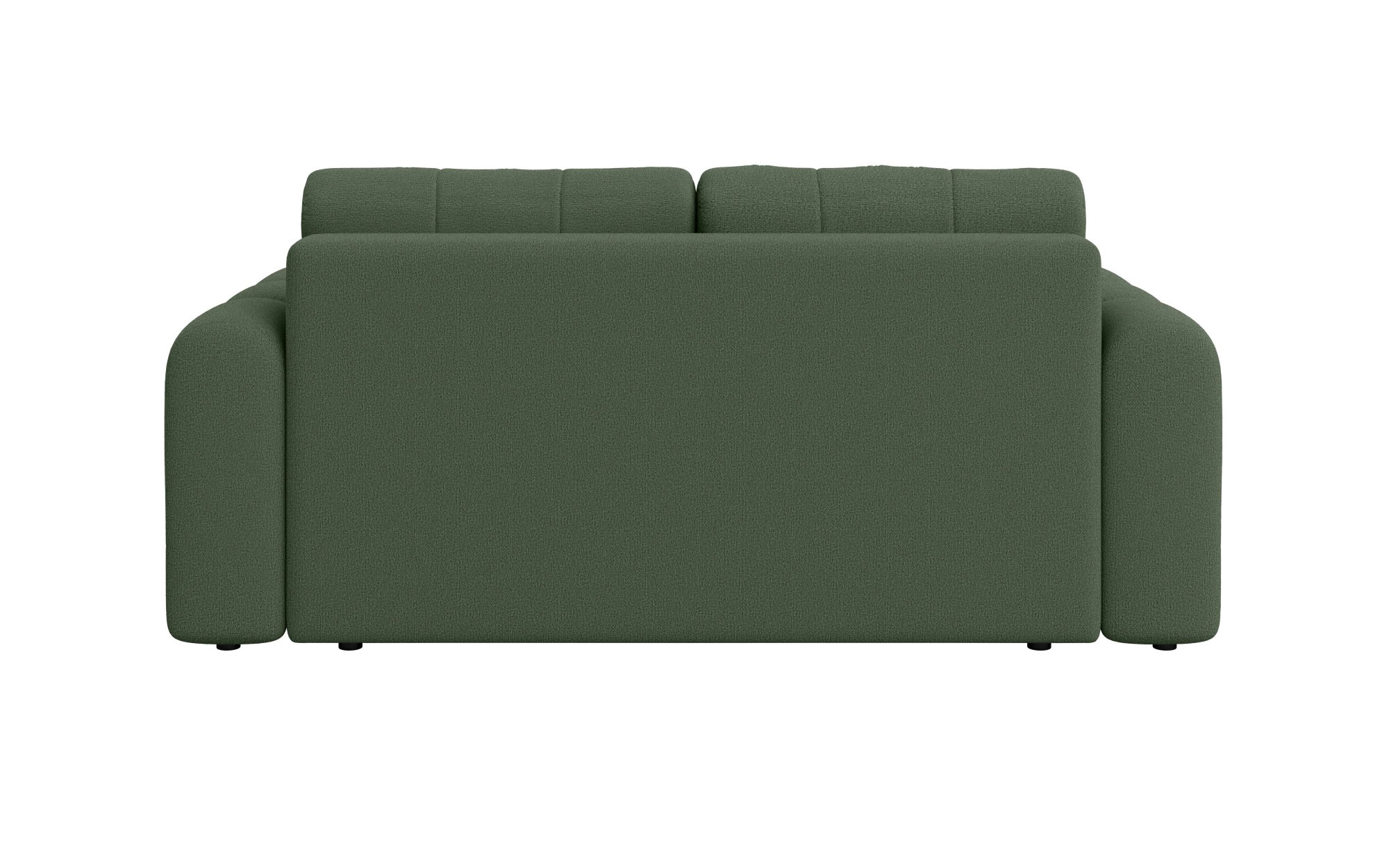 GOODproduct 2-places »Manilla, trendige Steppung, 2 Rückenkissen, B/T/H 195/107/91 cm« mit Wellenunterfederung, in verschiedenen Materialien und Farben