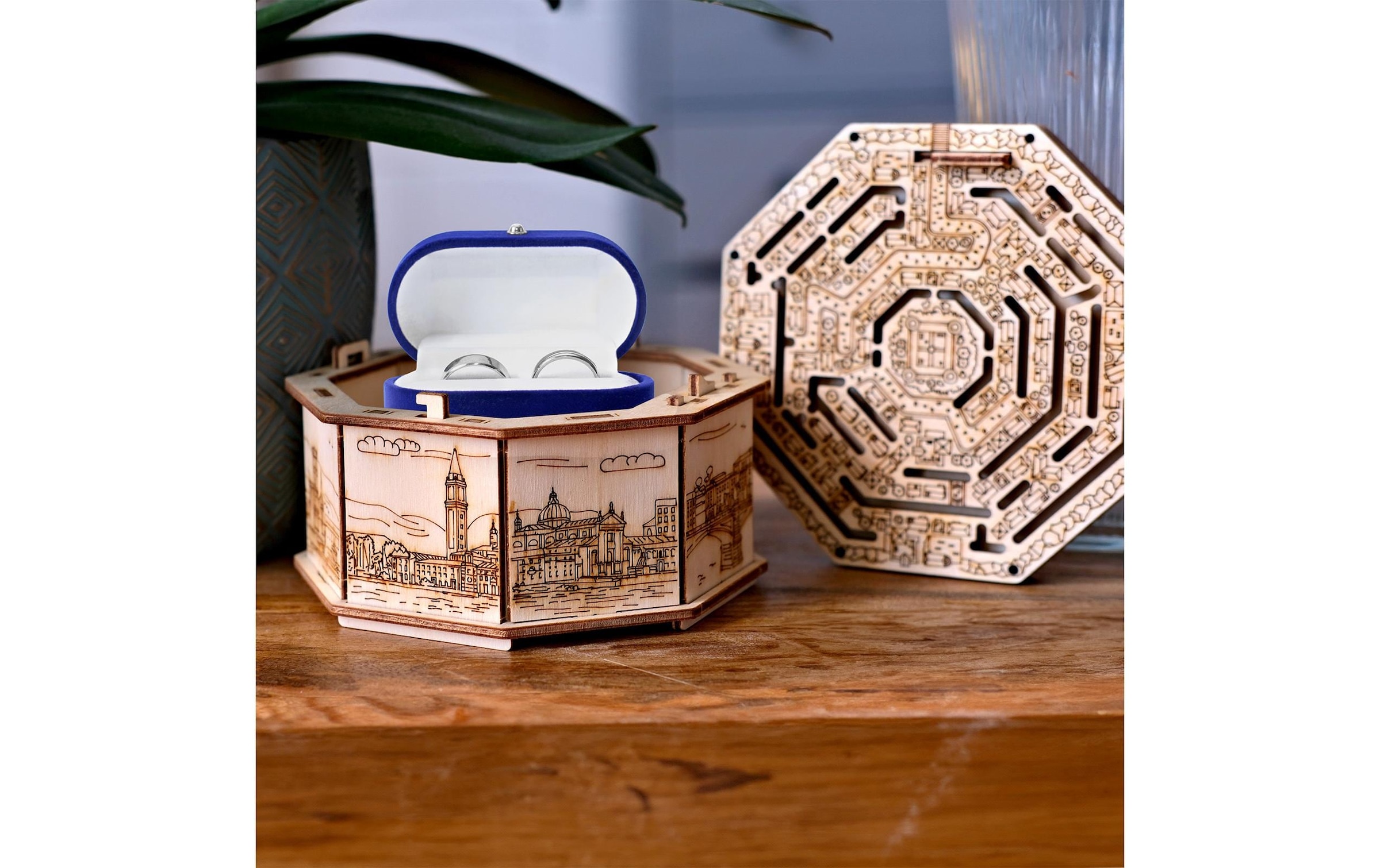   Pions de construction »Escape Welt Secret Box «Maze»«