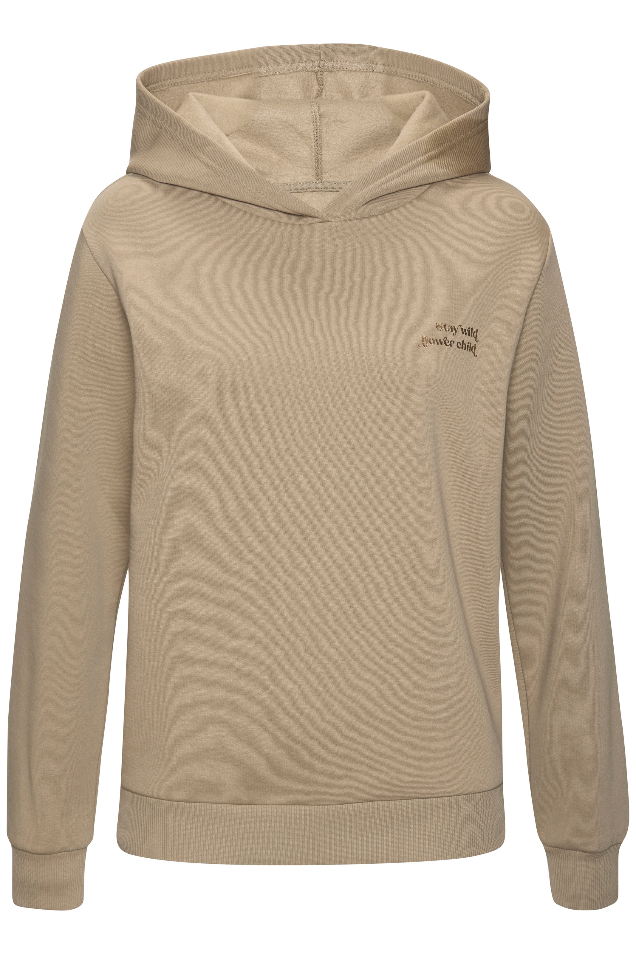 LASCANA Pull à capuche mit glänzendem Druck, Loungewear