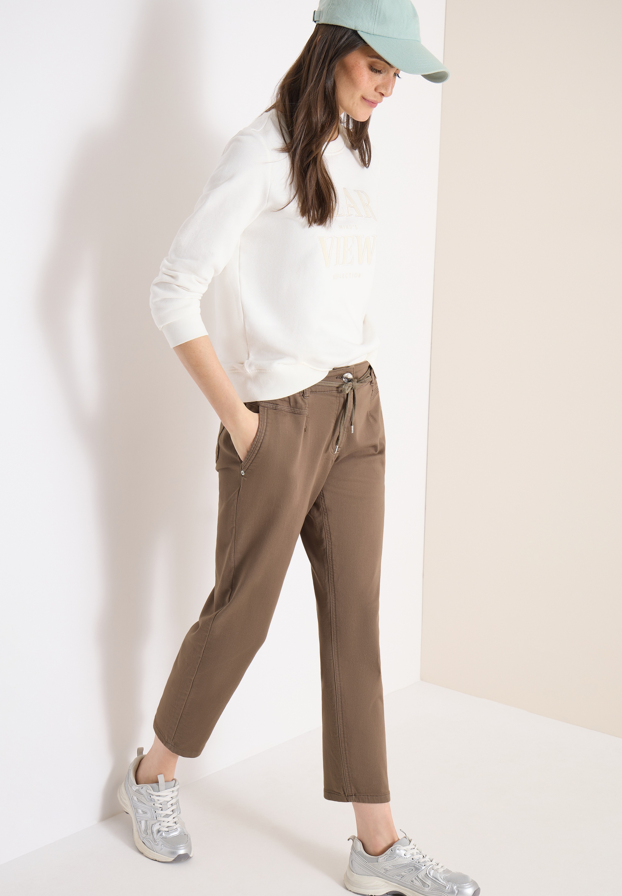 Cecil Pantalon de jogging »Style Chelsea«  avec cordon de serrage