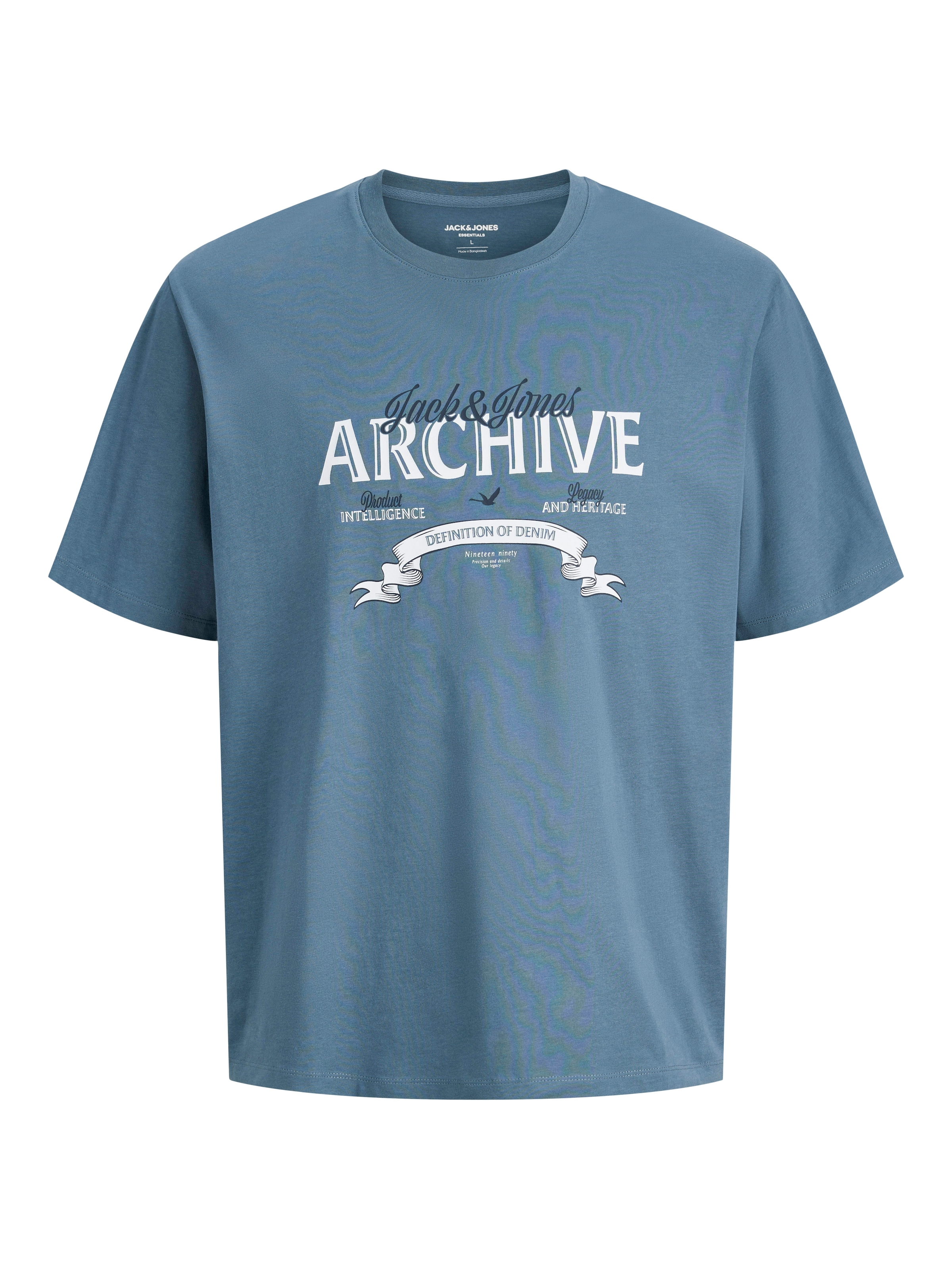 Jack & Jones T-shirt »JJEDOVER DENIM TEE SS O-NECK 3PK MP« Packung, 3 pièces