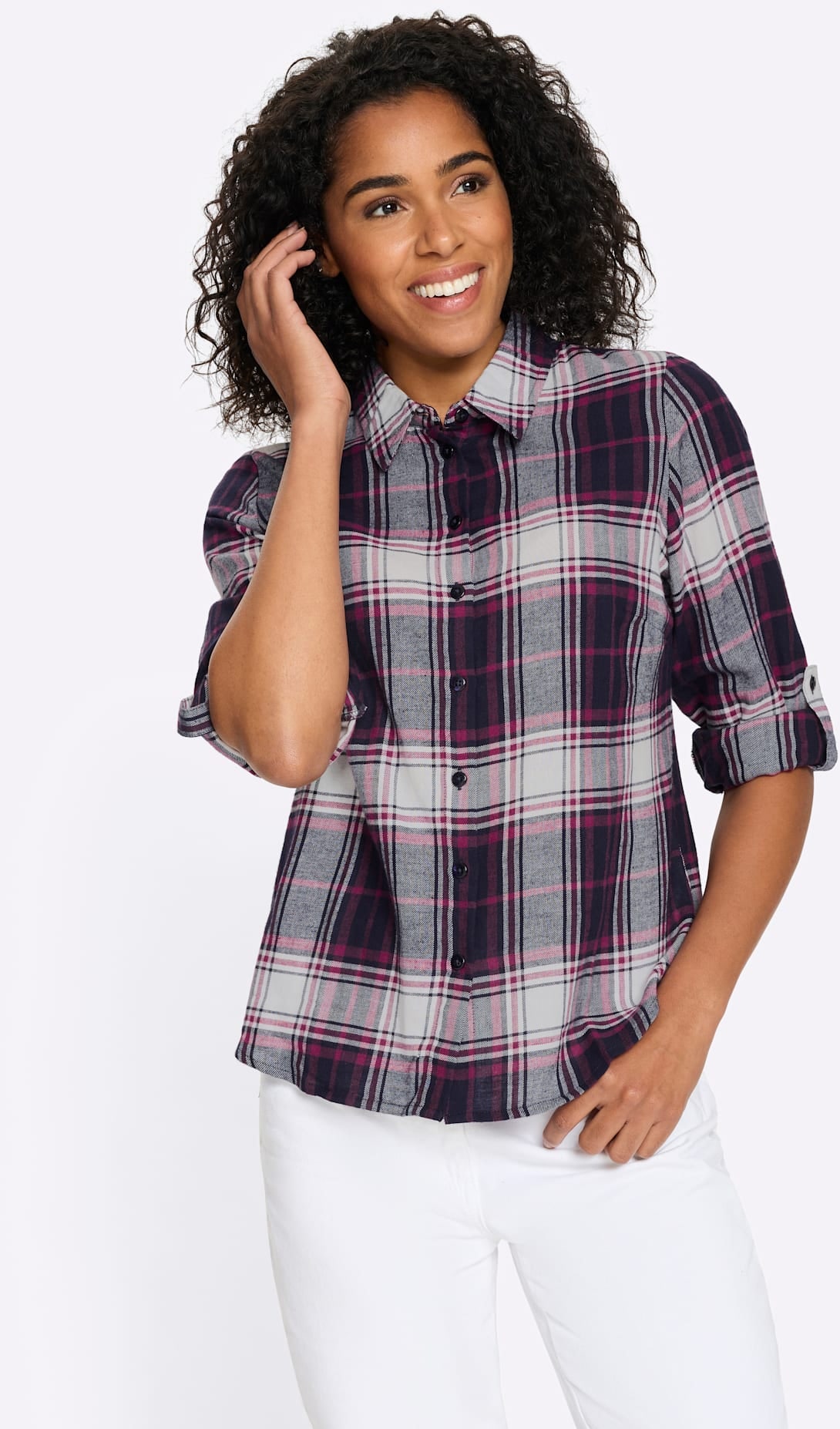 Classic Basics Blouse en flanelle