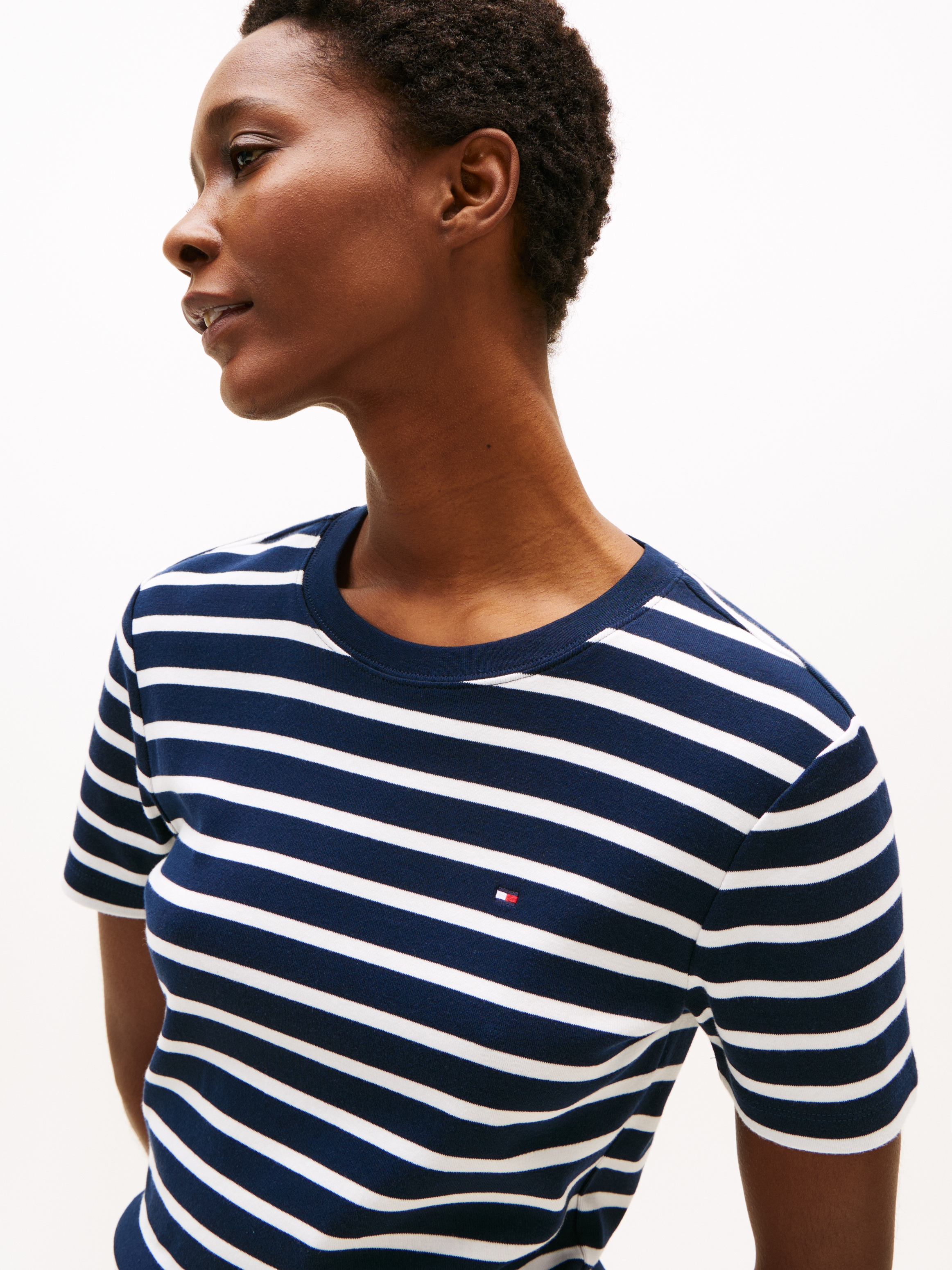 Tommy Hilfiger T-Shirt »SLIM CODY C-NK SS« Baumwolle, slim fit