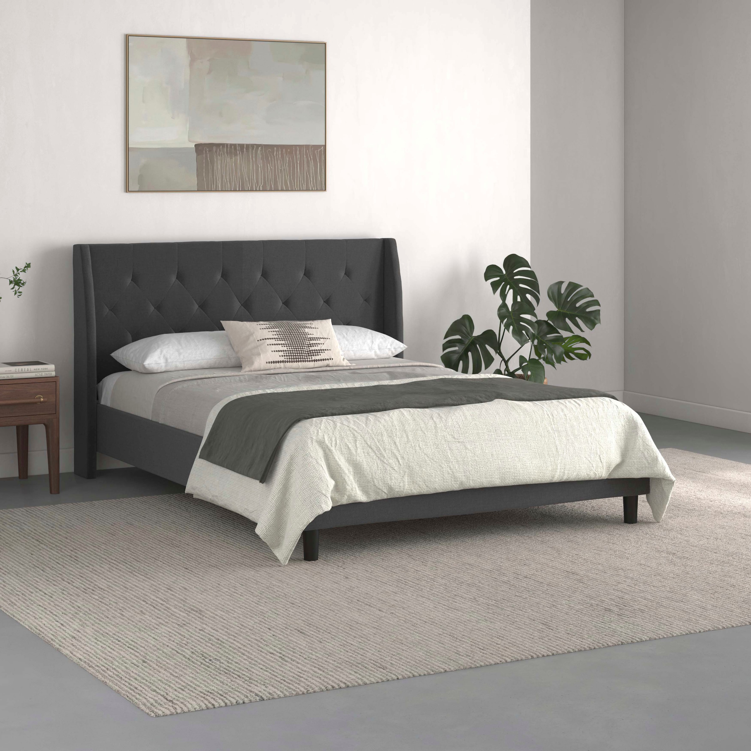 GOODproduct Polsterbett »Kempton« 1 Stk. tlg. mit Rautenheftung, gepolstert, Liegefläche 140x200 oder 180x200 cm