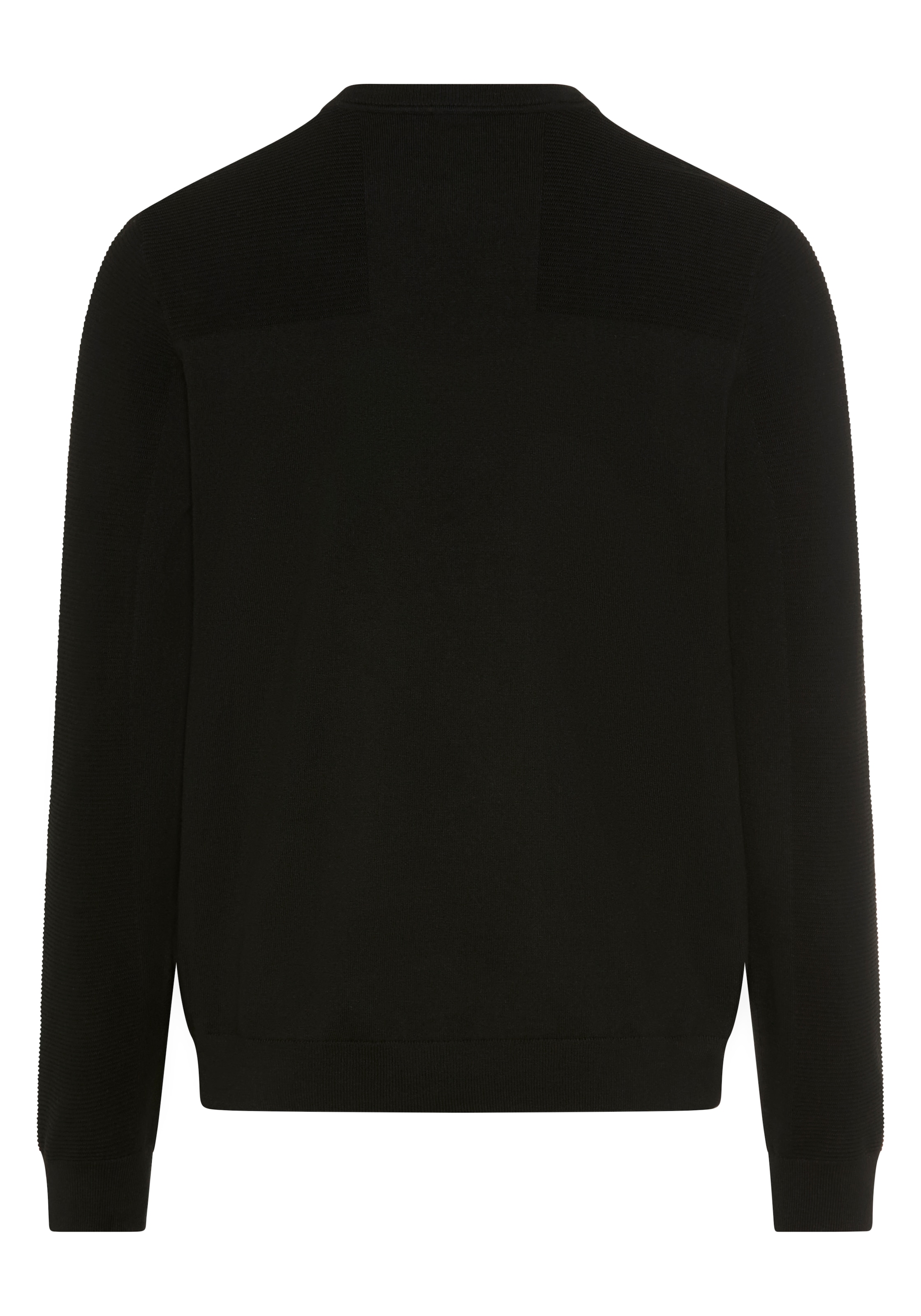 BOSS GREEN Pull en tricot »KN Momentum-X CN« Rundhalsausschnitt, Regular Fit, kontrast HD-Logo