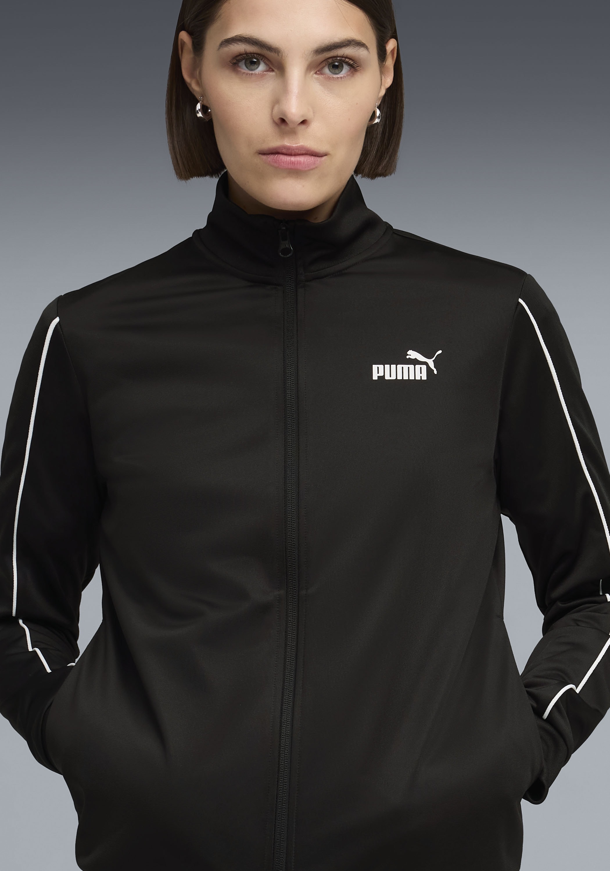 PUMA Combinaison d'entraînement »POLY SUIT CL« 2 pièces für vielseitige sportliche Aktivitäten, Regular Fit, ohne Kapuze