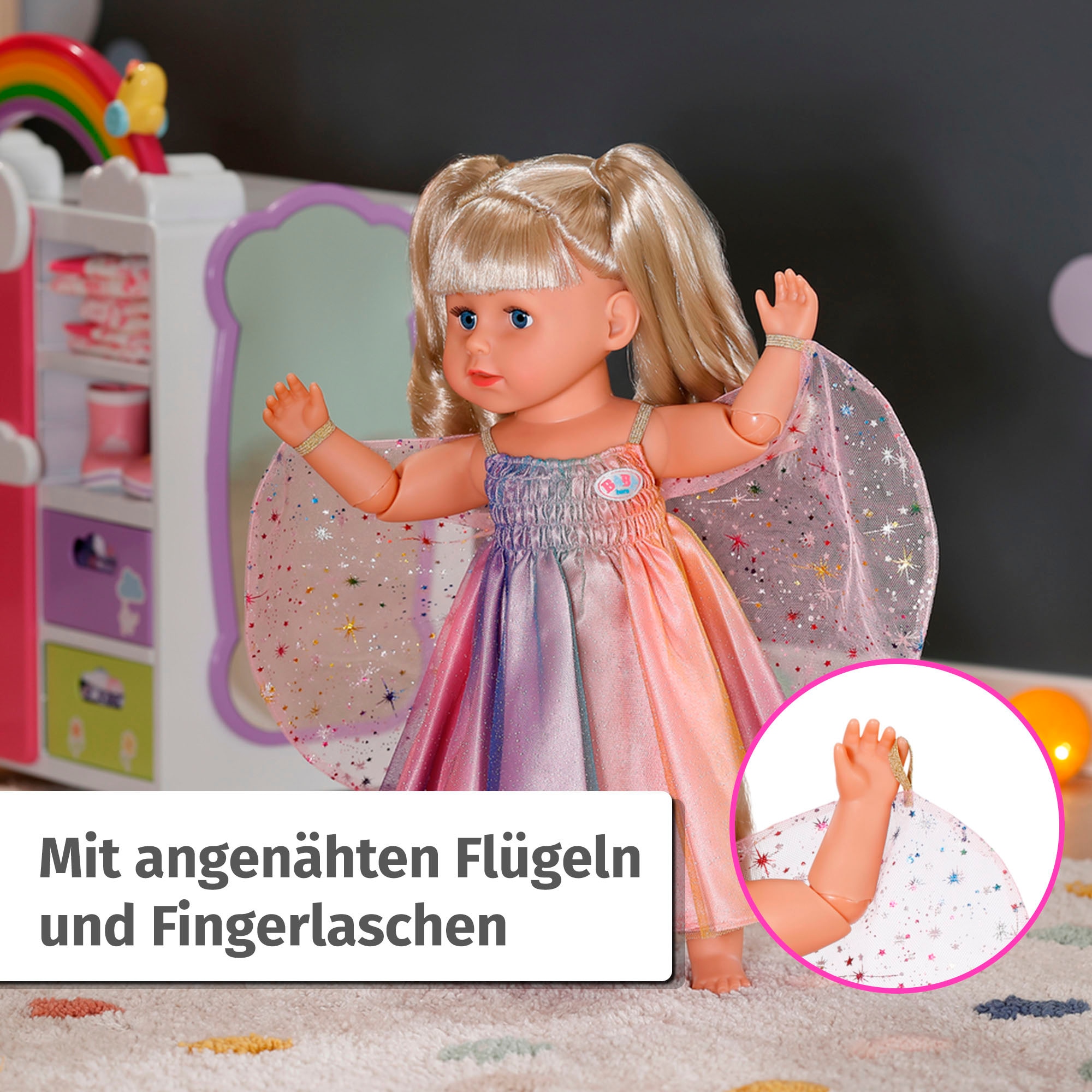 Baby Born Puppenkleidung »Regenbogen Kleid, 43 cm«