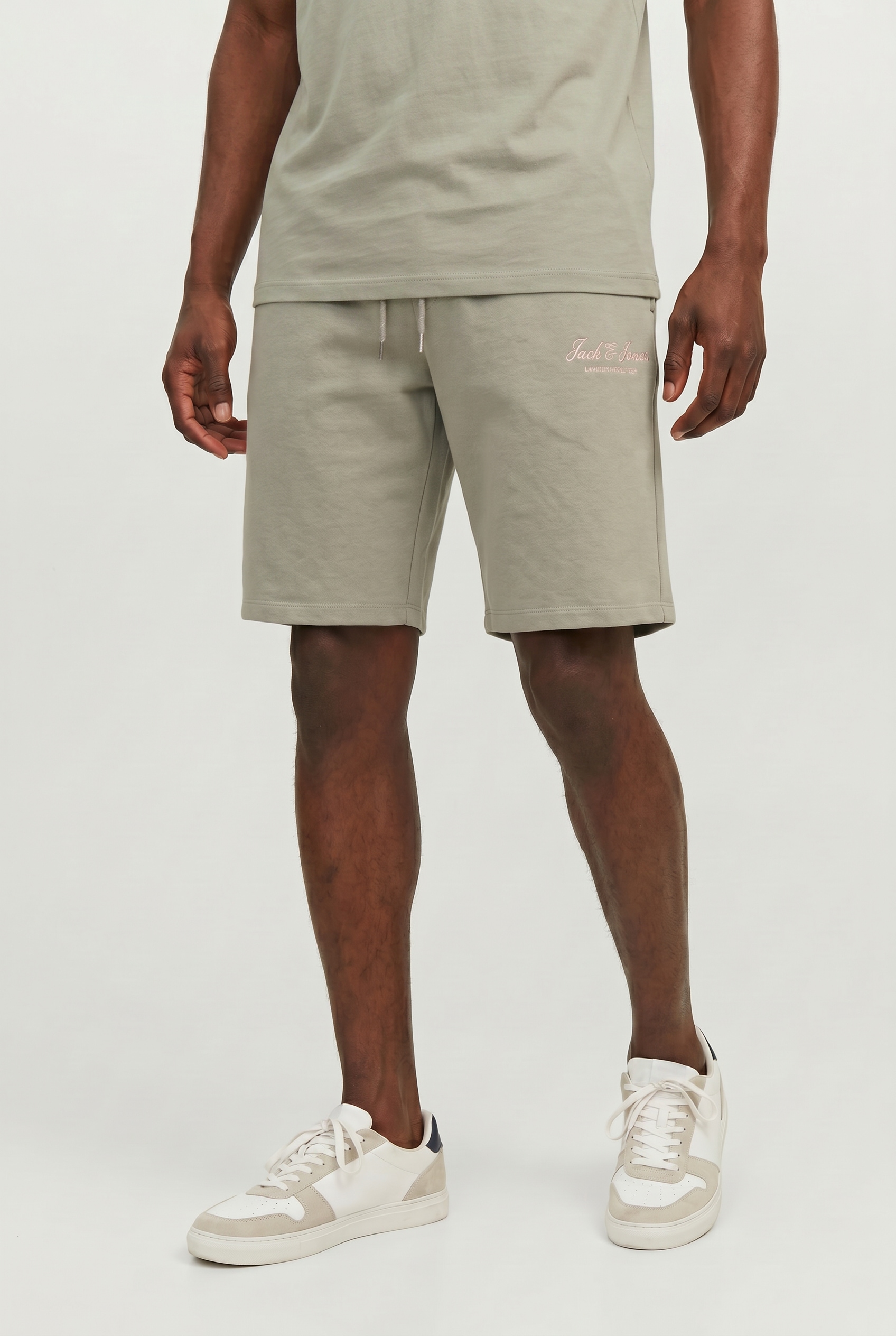 Jack & Jones Laufhose »JPSTGORDON ARCHIVE COLOR SWEAT SHORT MID«  mit Logo Schriftzug
