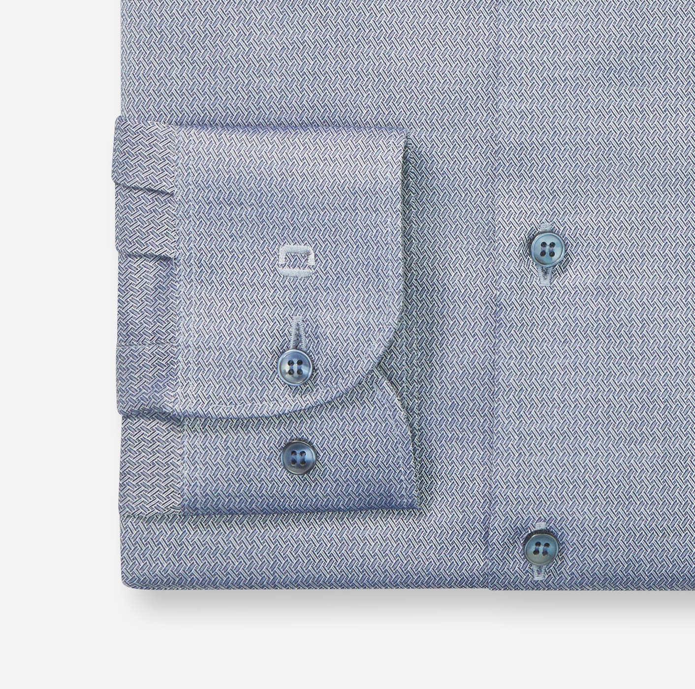 OLYMP Langarmhemd »Level 5« body fit, New York Kentkragen, fein gemustert, Businesshemd