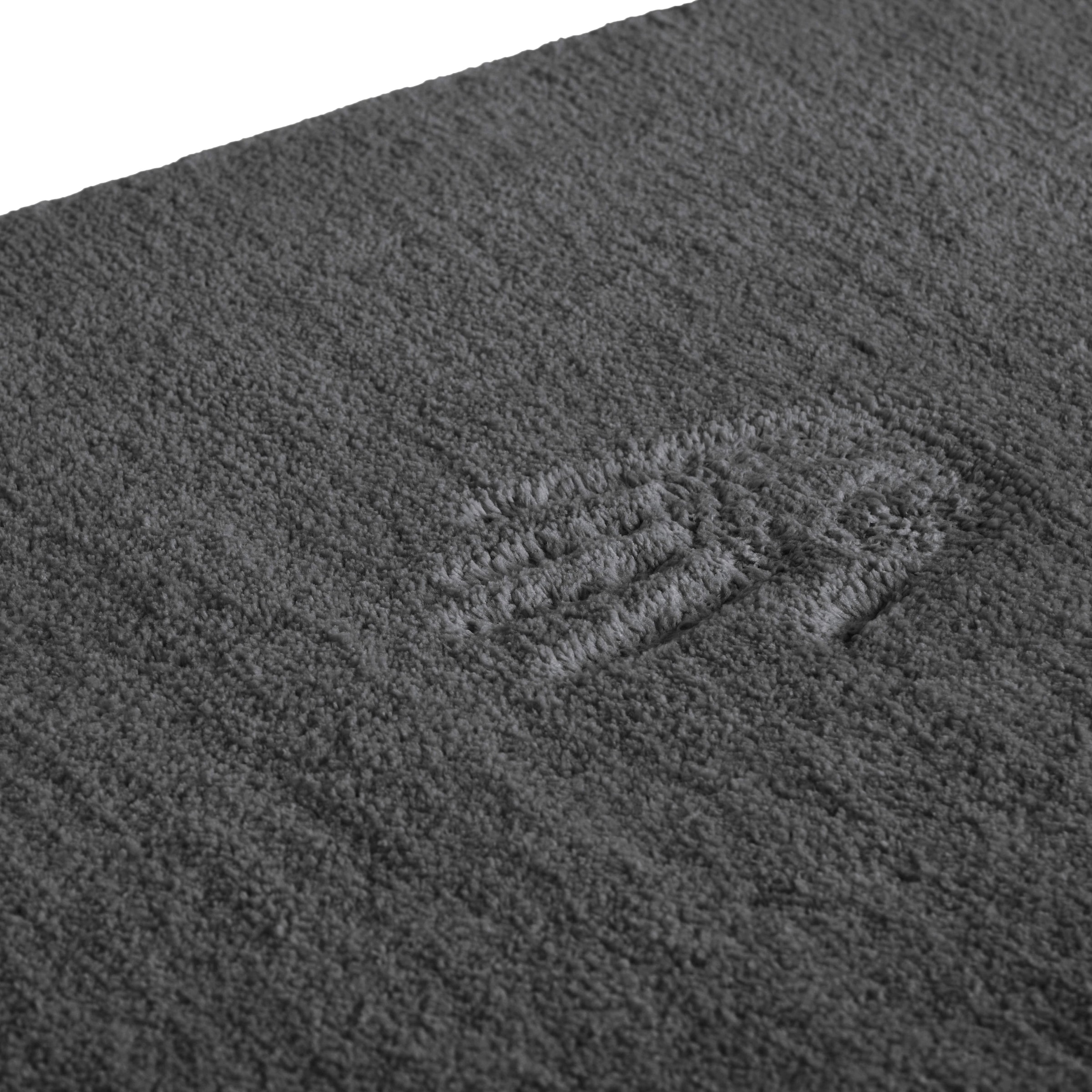 GOODproduct Badematte »Vanessa, Badvorleger, Badezimmer Teppich« Höhe 10 mm rutschhemmend beschichtet fussbodenheizungsgeeignet | schnell trocknend | strapazierfähig Badteppich, weiche Haptik, unifarben