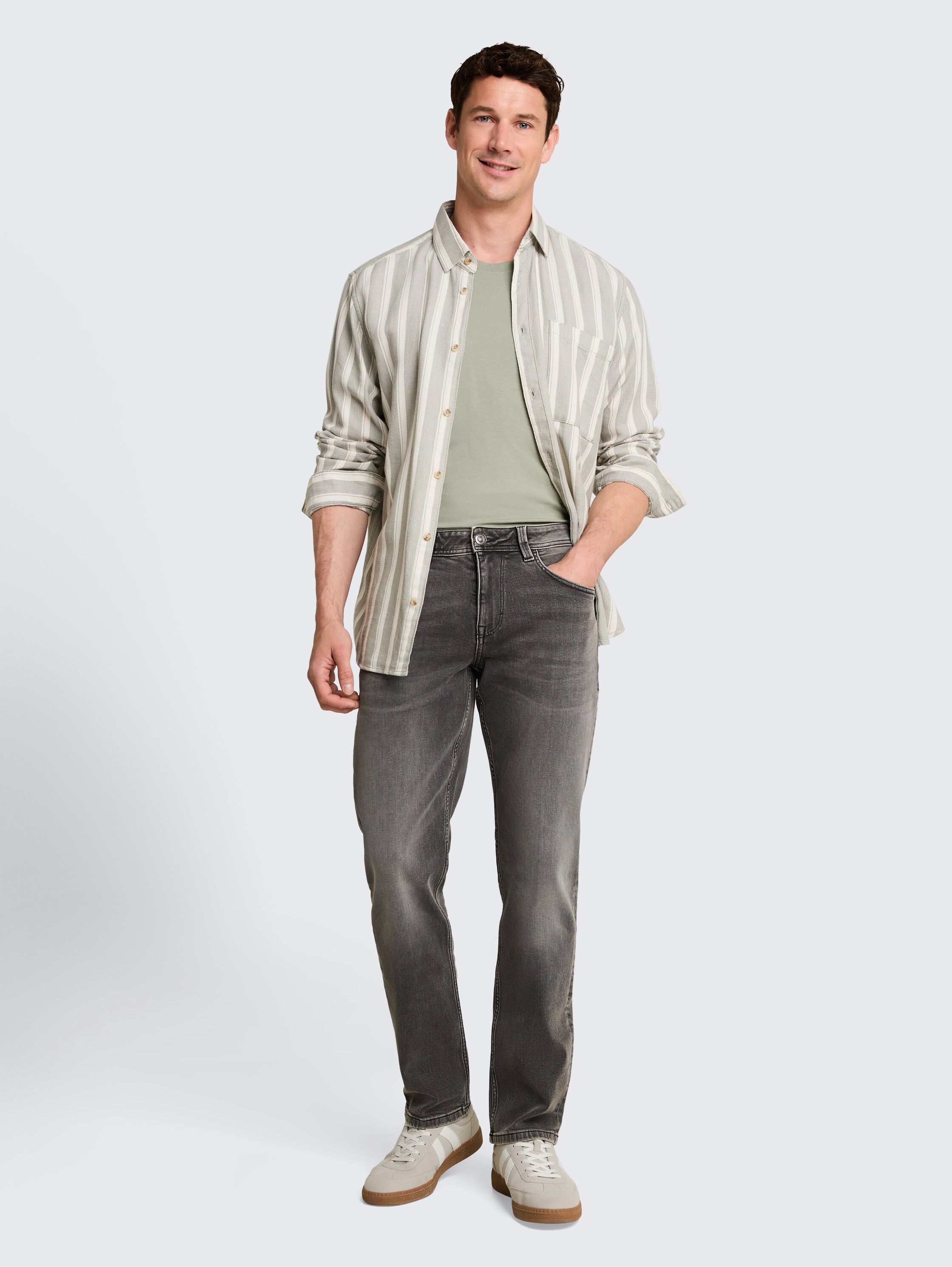 TOM TAILOR 5-Pocket-Jeans »MARVIN« mit kleinem Logo-Print