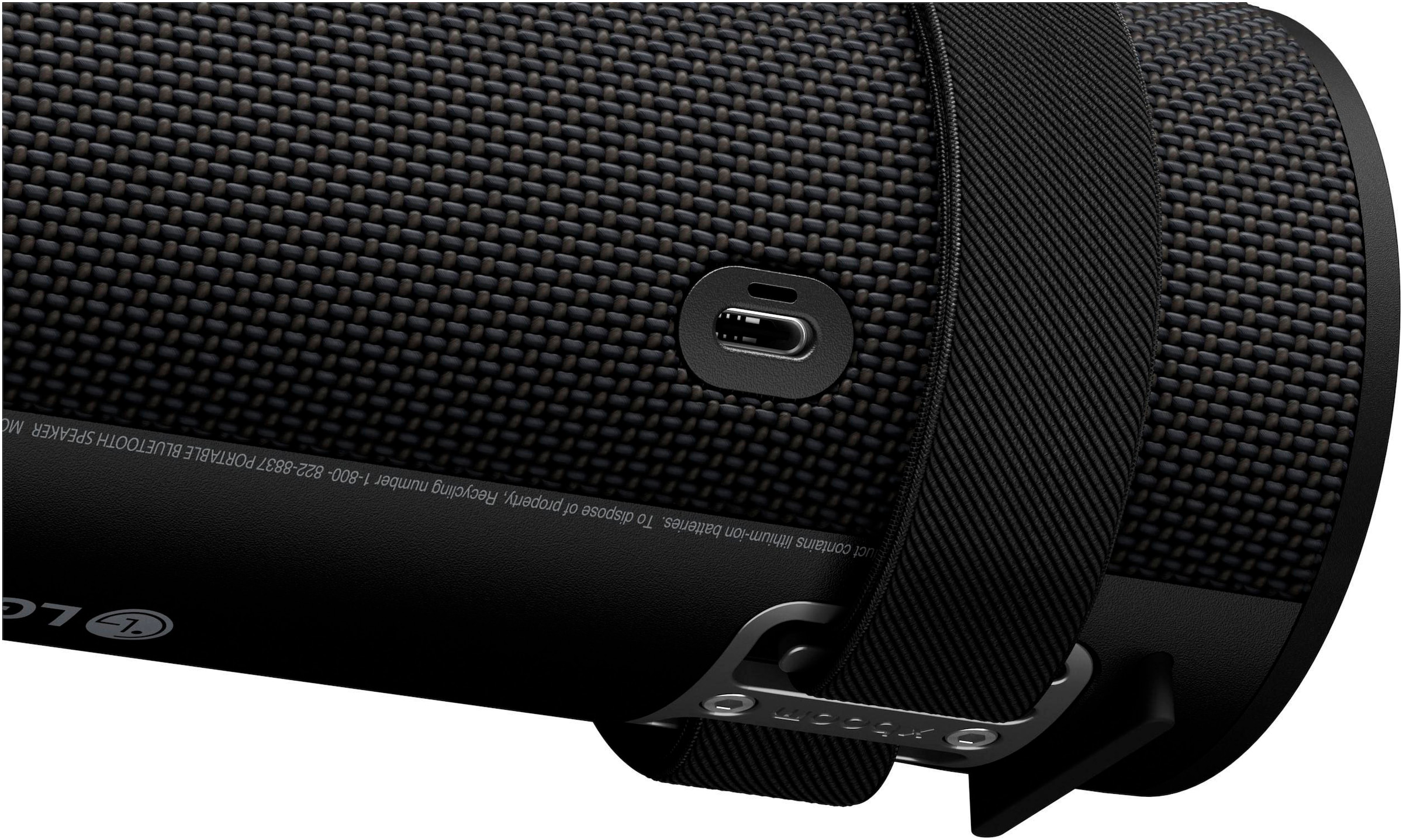 LG Bluetooth-Speaker »xboom GRAB« 1.1 (Bluetooth Apple Siri | Beleuchtungseffekte | EQ Modi | Extra Bass | Google Assistant | Lautstärkeanpassung | Multipoint Anbindung | Wireless Party Connect 30 W)