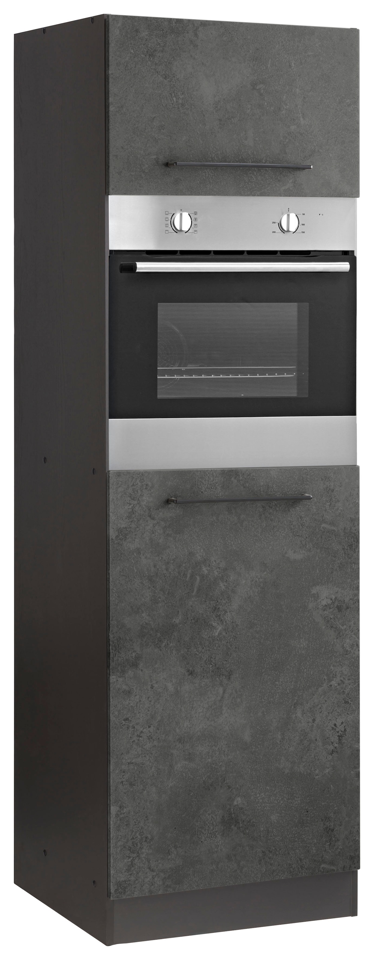 KOCHSTATION Four/réfrigérateur encastrable »KS-Tulsa« 60 cm de large, 200 cm de haut, avec niche de 88 cm
