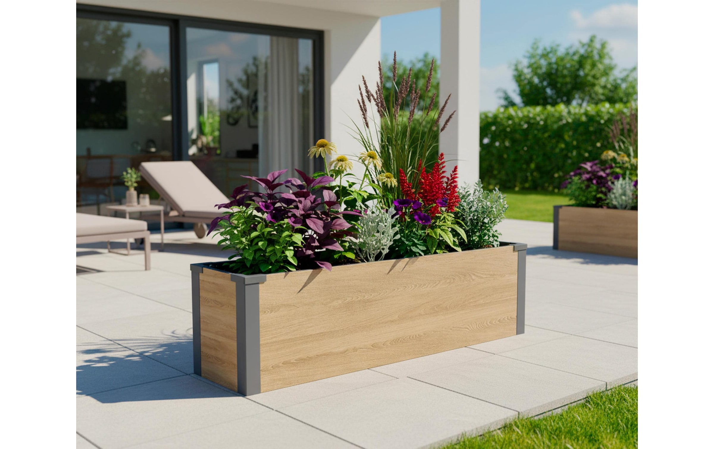 WESTMANN Lit surélevé »Talus M« LxPxH : 100x25x27 cm