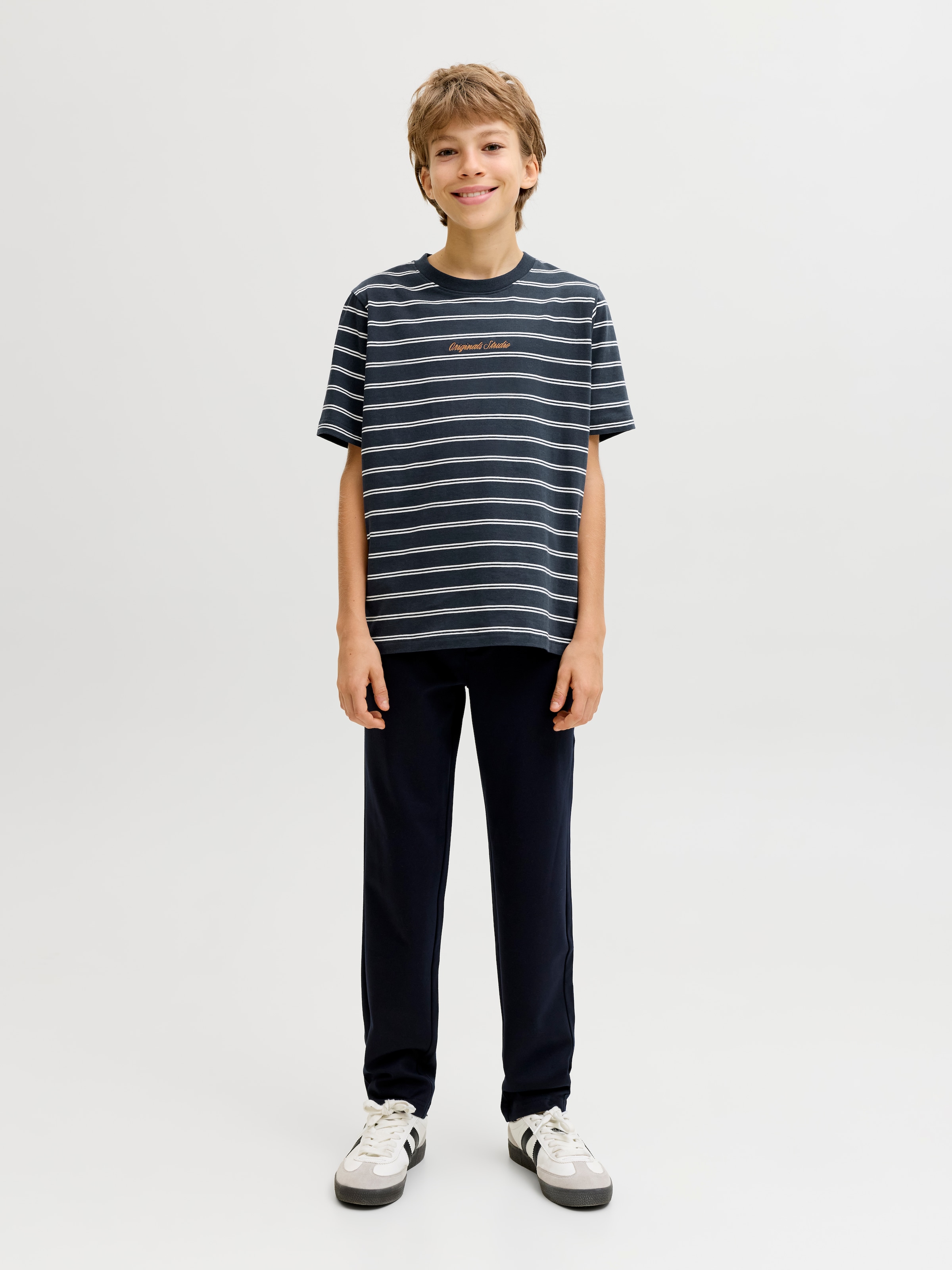 Jack & Jones Junior T-Shirt »JORNORREBRO STRIPE TEE SS CN JNR«