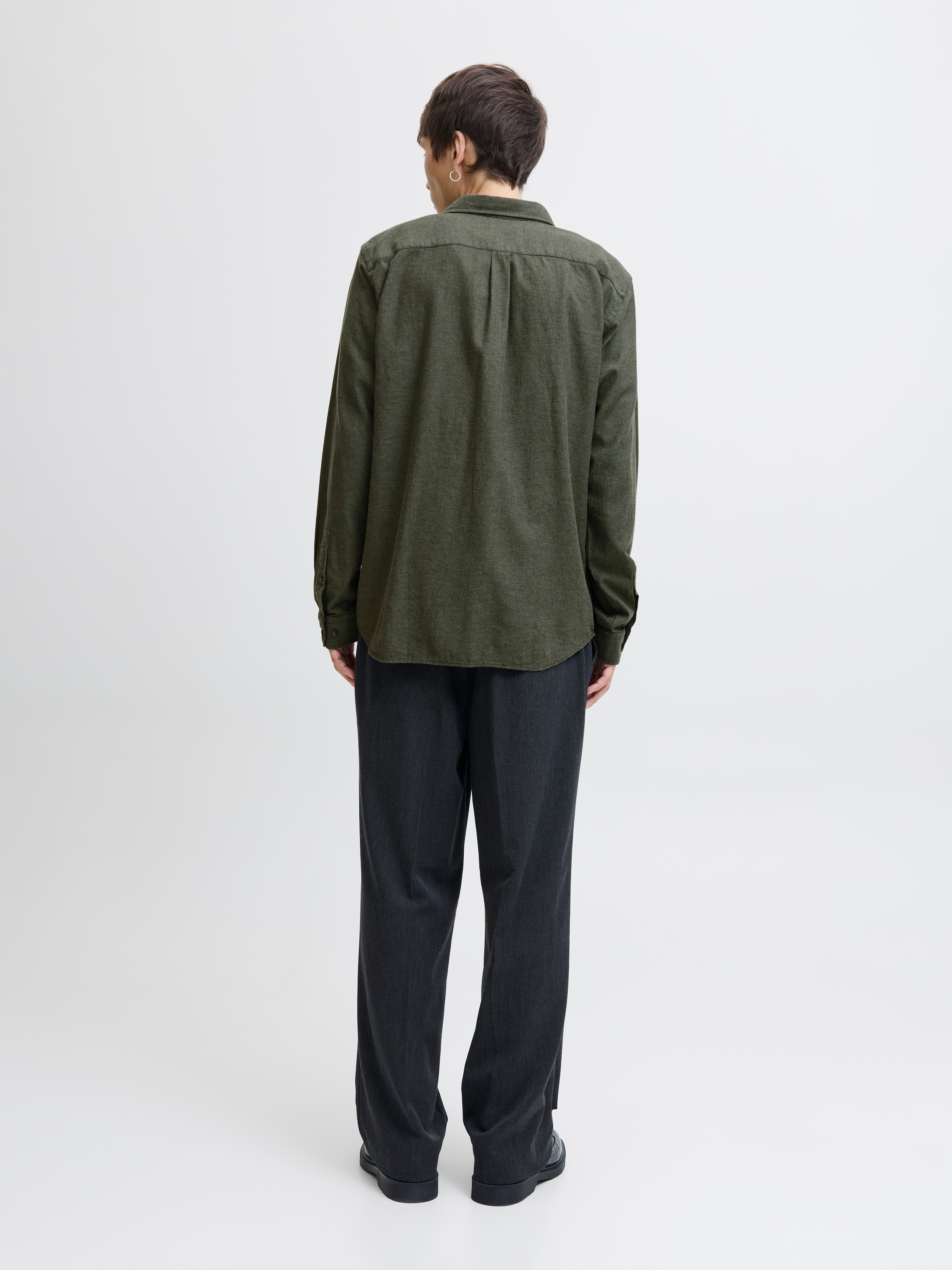 Jack & Jones Langarmhemd »JJECLASSIC MELANGE SHIRT L/S NOOS«