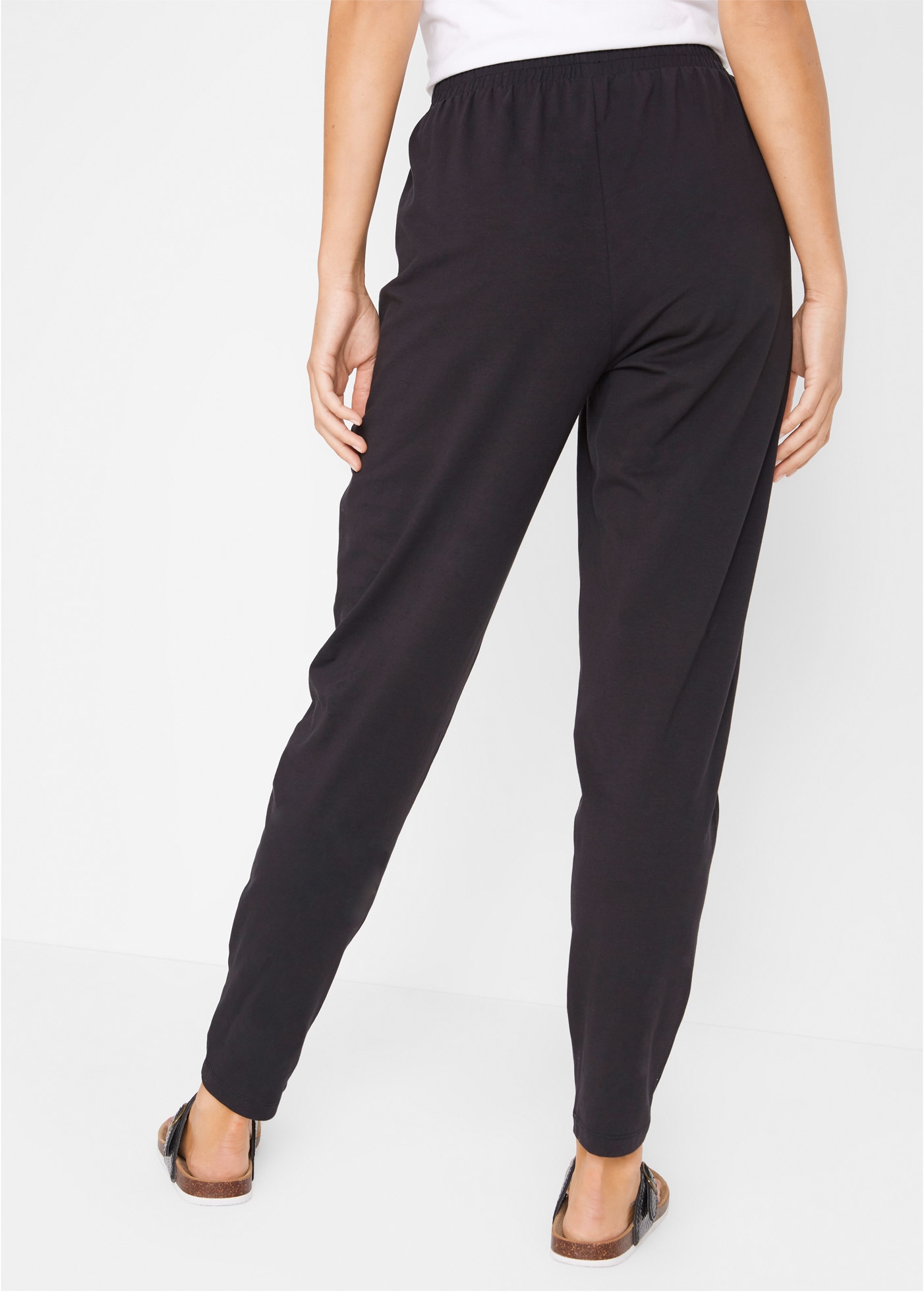 bonprix Haremshose  Jerseyhose aus Baumwoll-Mix