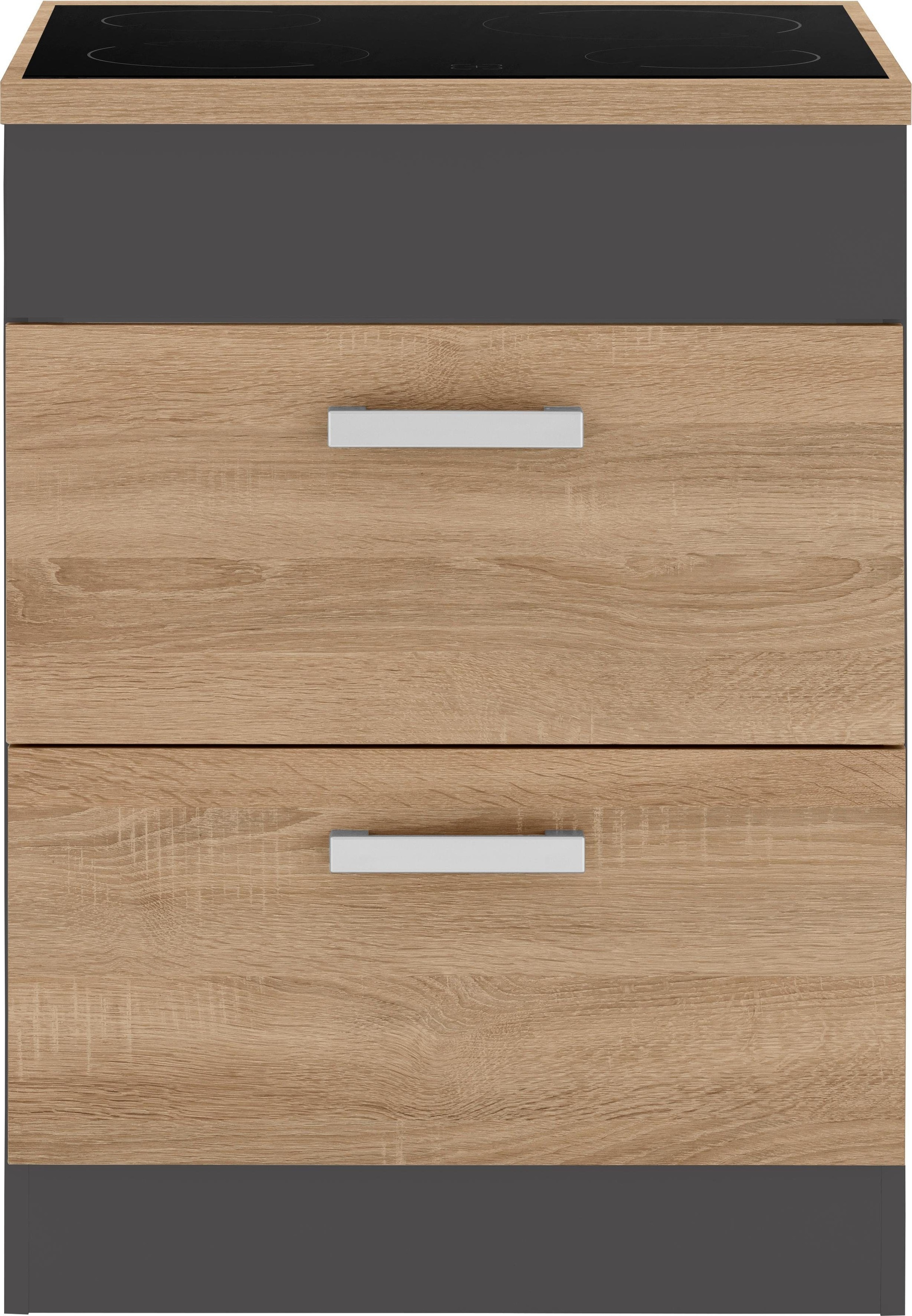 KOCHSTATION Armoire d'encastrement pour table de cuisson »KS-Gera« largeur 60 cm