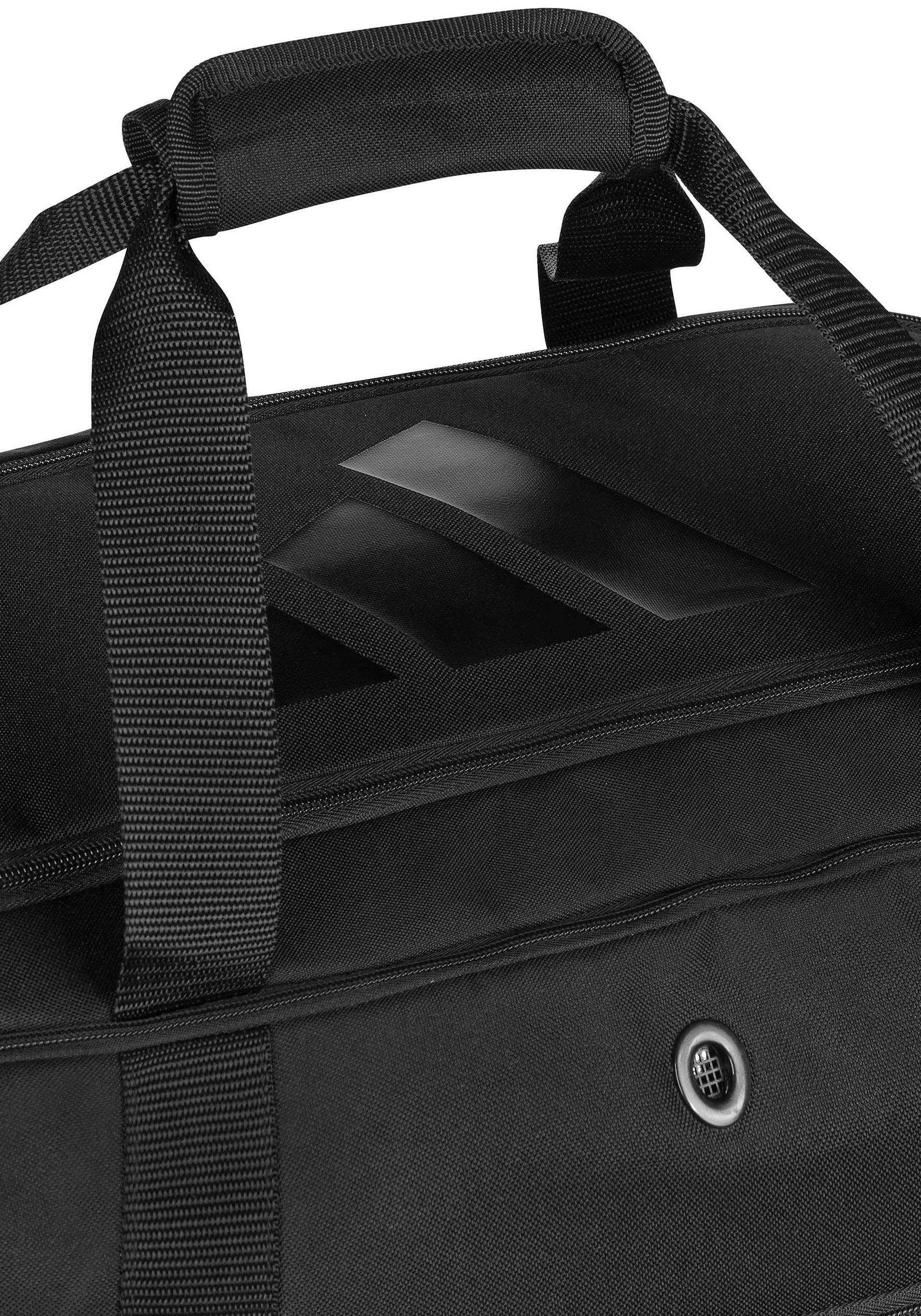 adidas Performance Sac de sport »adidas Duffle Combat Sports black/white M« Belüftetes und wasserdichtes Fach, verhindert Geruchsbelästigung