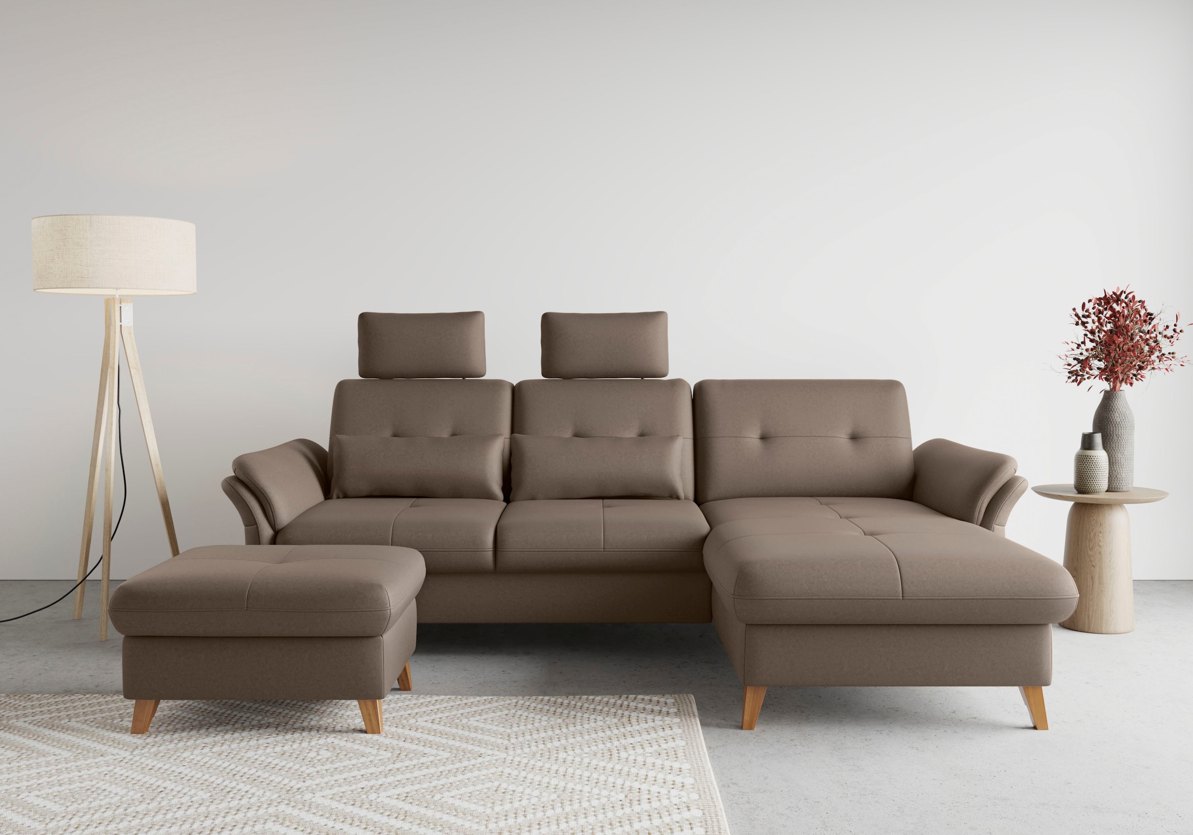 sit&more Stauraumhocker »Göteborg« mit Federkern