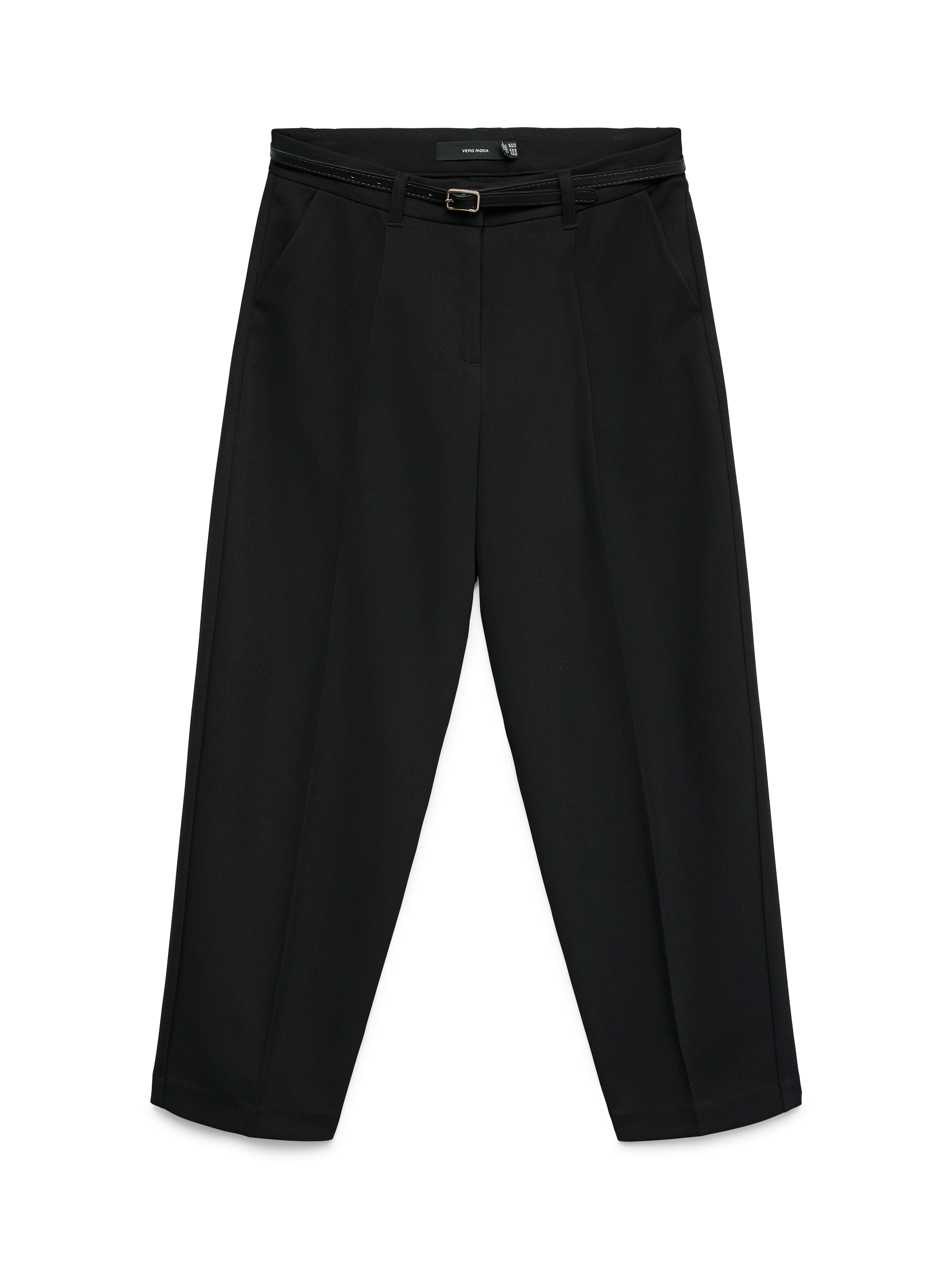 Vero Moda Pantalon de costume »VMELMA MW BARREL BELT ANKLE PANT NOOS«