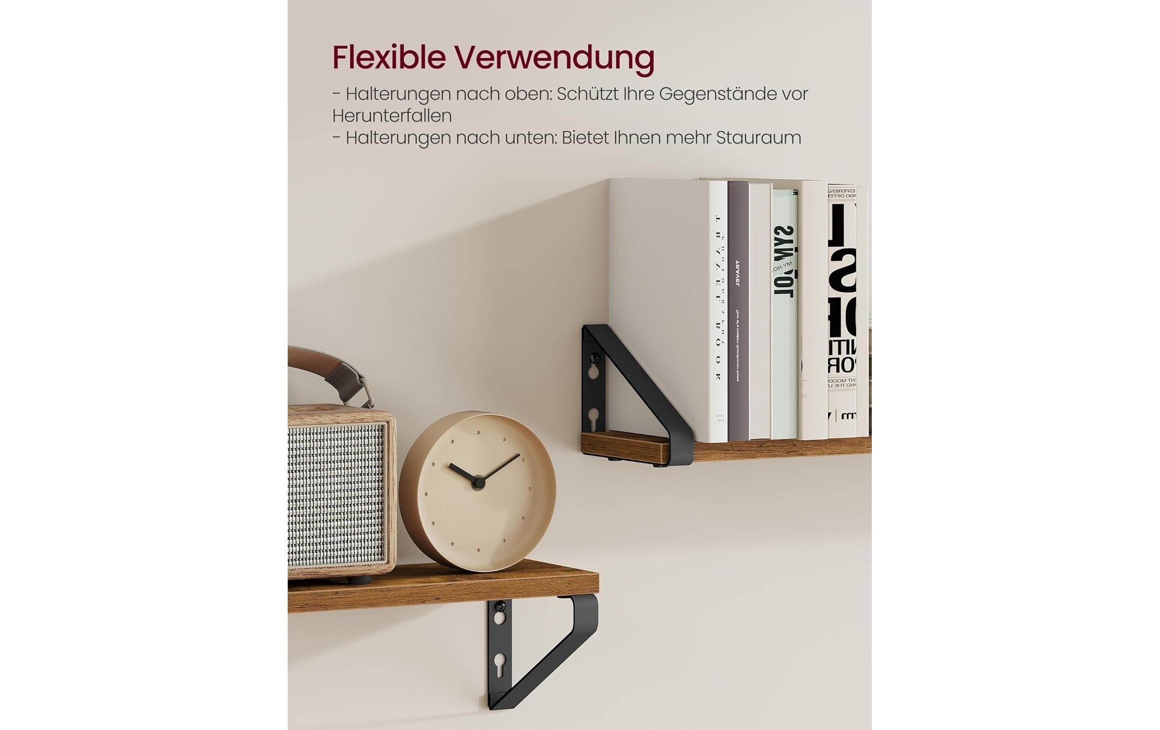 VASAGLE Étagère murale »Industrial«