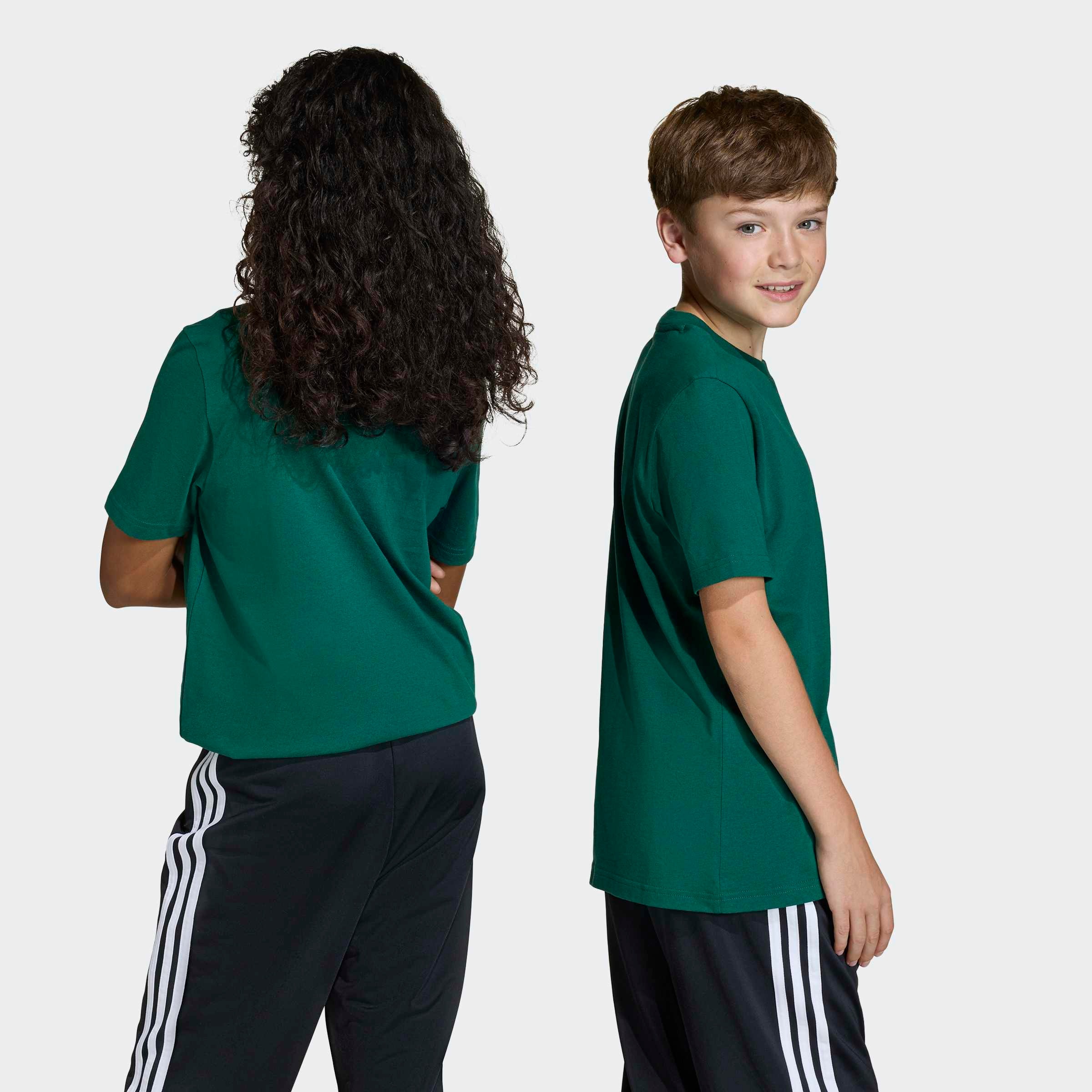 adidas Originals T-shirt »TEE« für Kinder und Teens, mit gerippten Details, mit Rundhalsausschnitt