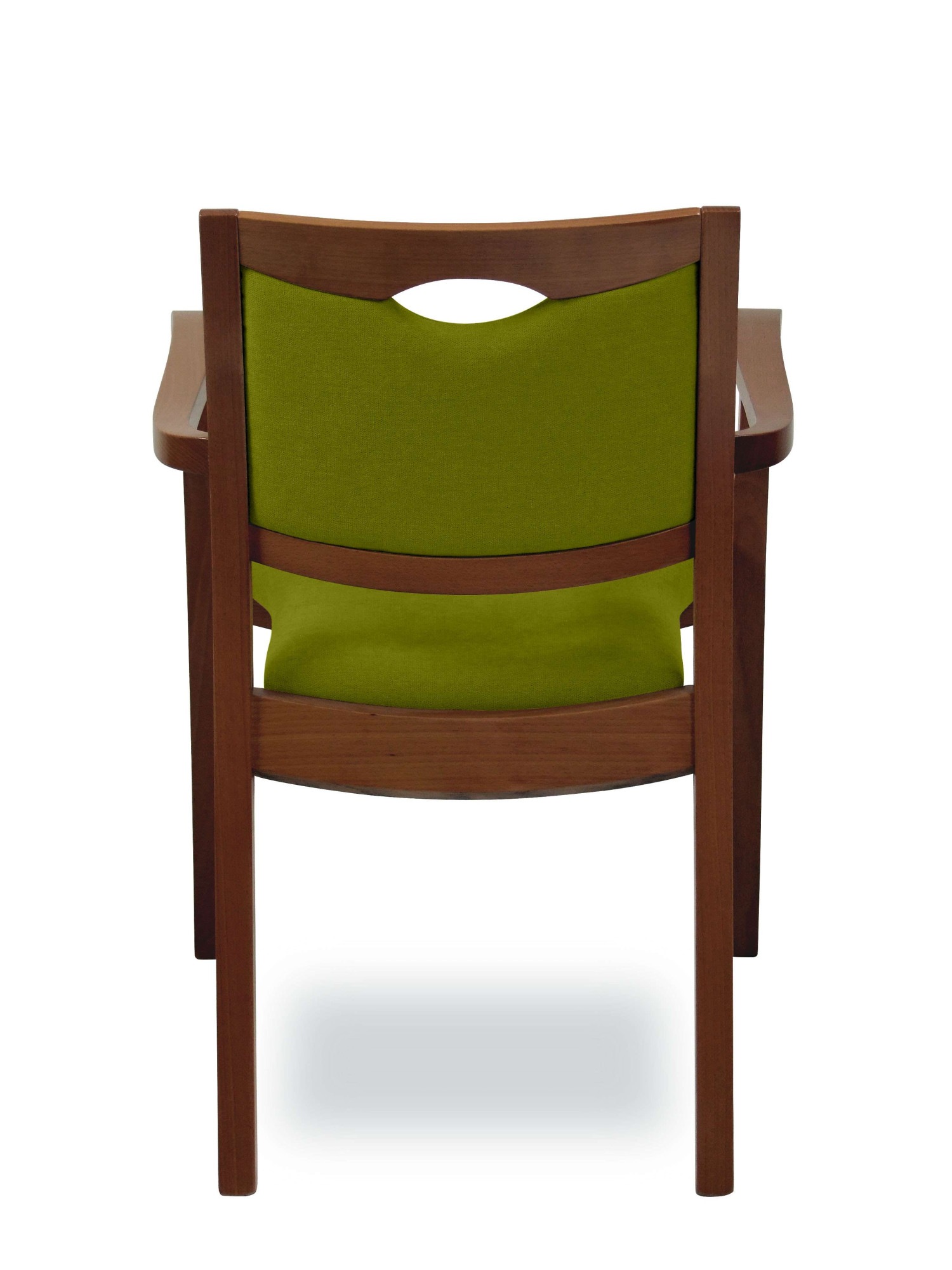 Home affaire Armlehnstuhl »London, Stuhl, Komfortsessel, 3 Gestellfarben, Made in Italy« () 1 Stk.Extra-komfortabel, ergonomisch, fleckenabweisendes Gewebe, Massivholz