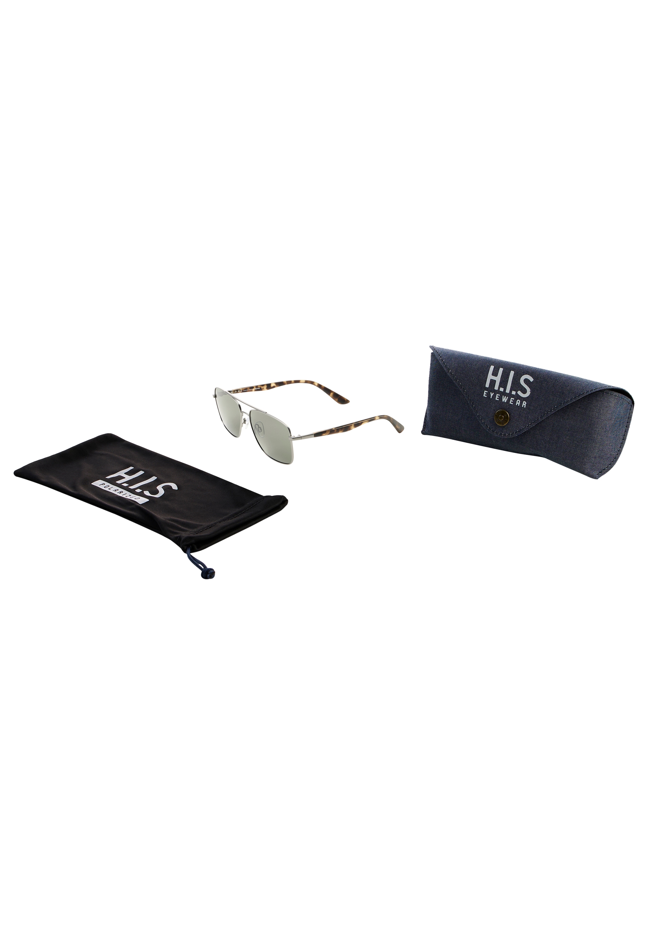 H.I.S Lunettes de soleil 3 cuis Filterkategorie 3, 100% UVA & 100% UVB Schutz, polarisierende Gläser