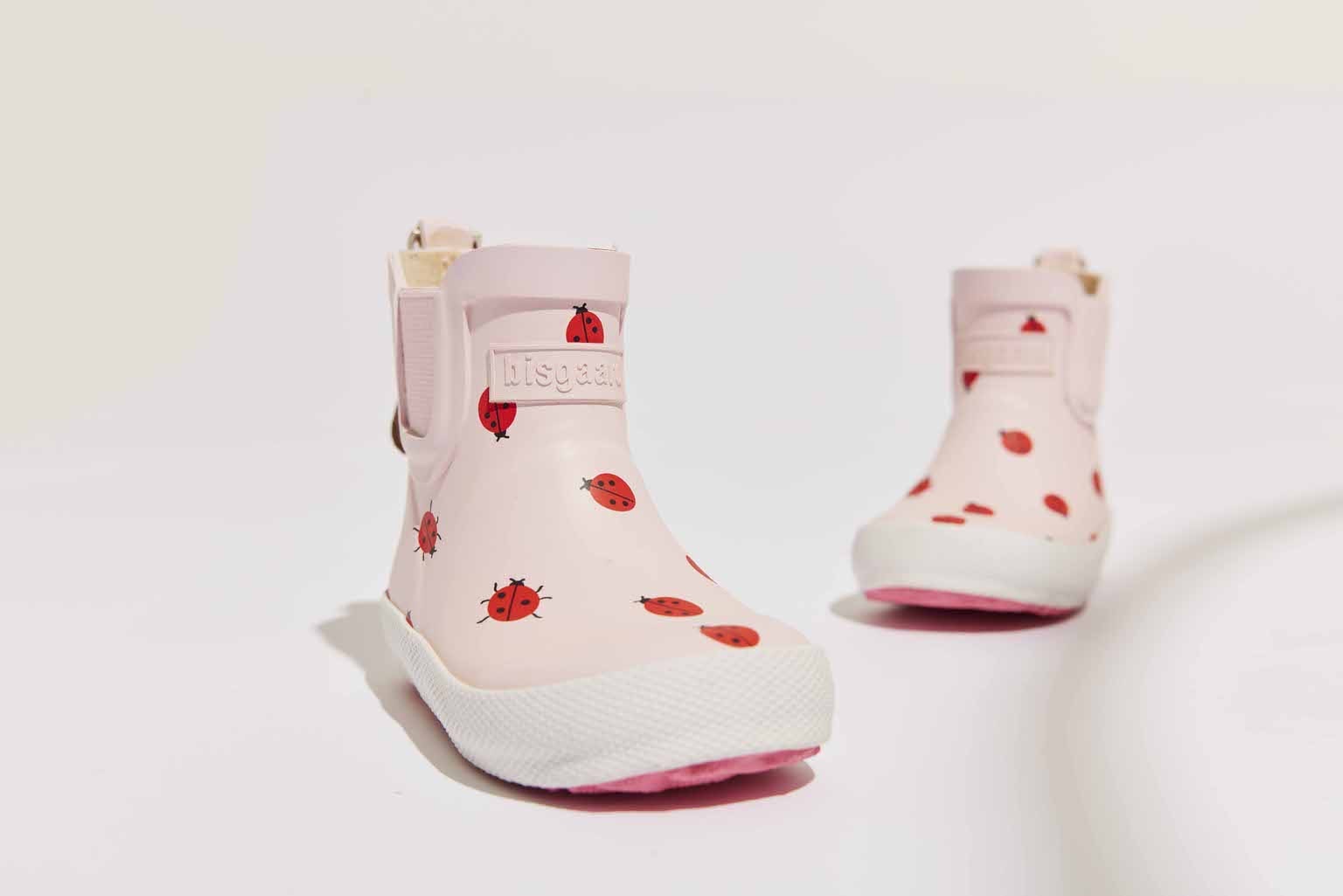 Bisgaard Gummistiefel »baby rubber Weite: normal«  Babyschuh mit Stretcheinsatz, Grössenschablone zum Download