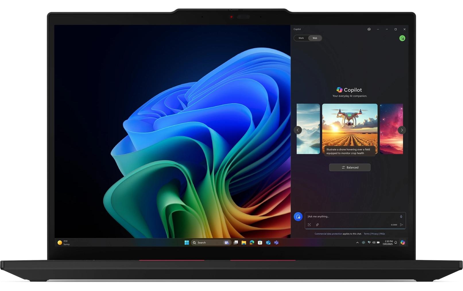 Lenovo Notebook »ThinkPad T14 Gen 6 (AMD) Copilot+ PC« / 14 ″ AMD Ryzen™ AI 7 1.000 GB SSD