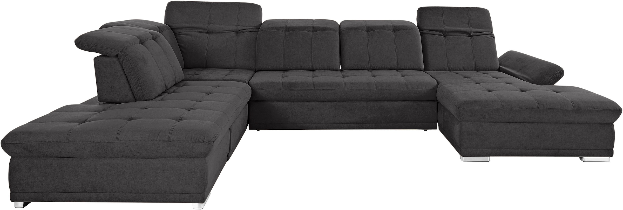 COTTA Paysage de salon »Holiday U-Form mit Sitztiefen-, Armteil- und Kopfteilverstellung« wahlweise mit Bettfunktion & Bettkasten