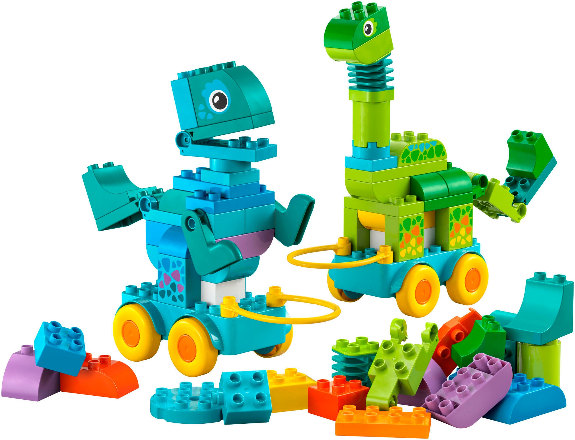 LEGO® Pions de construction »Dinos auf Rädern 3-in-1-Set (10451), LEGO DUPLO Town« Made in Europe