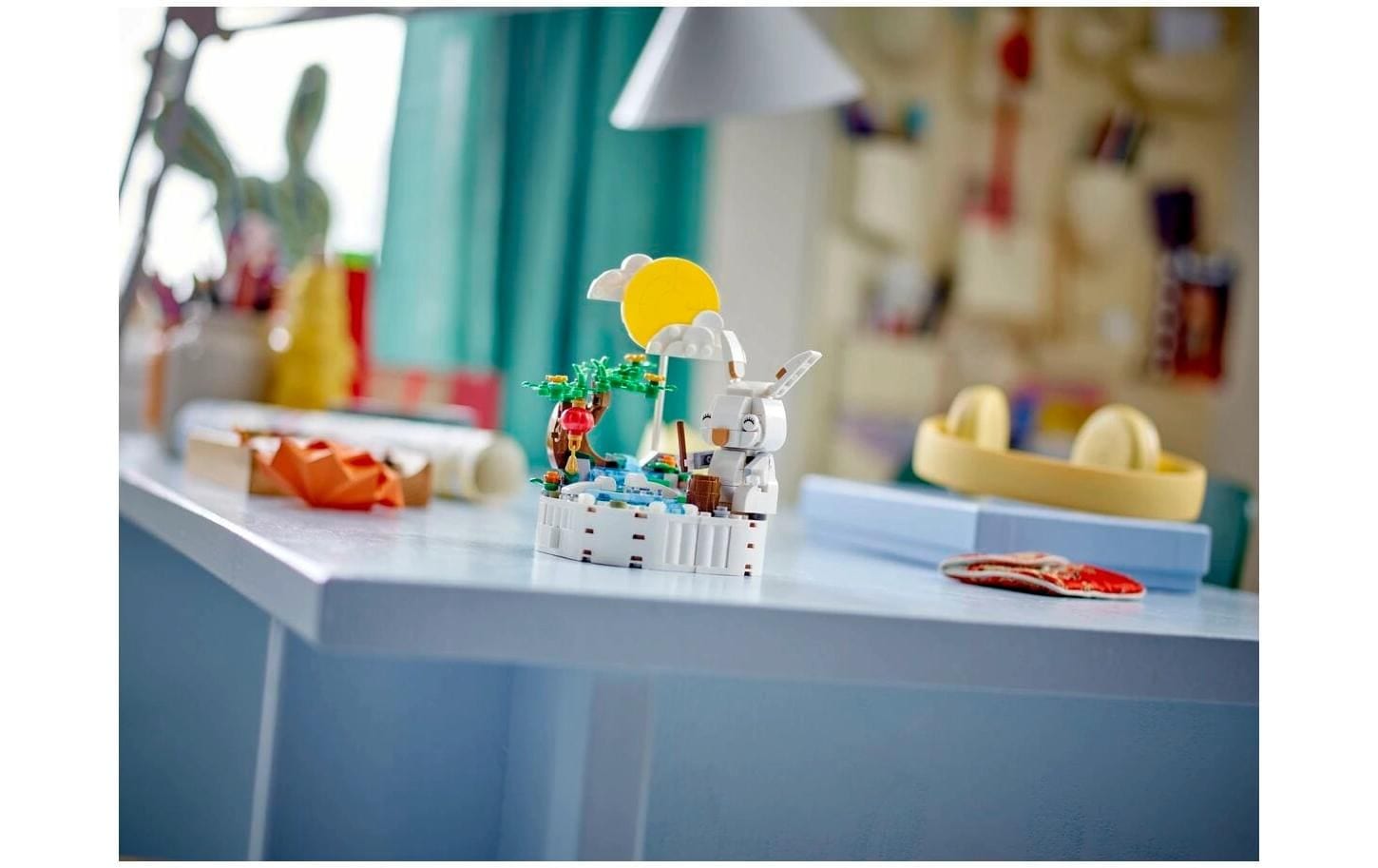 LEGO® Konstruktionsspielsteine »Jadehase 40643« Detailliertes Jadehase Modell zum Mondfest