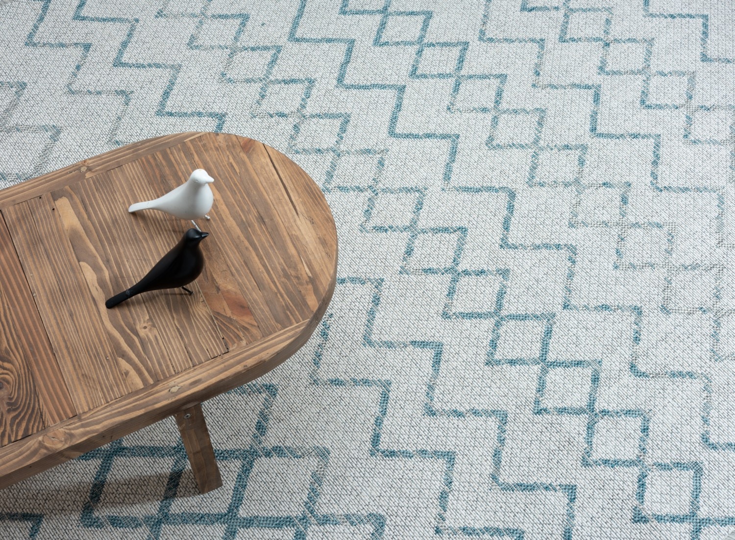 Myflair Möbel & Accessoires Teppich »Nebula, LAGERRÄUMUNG!« rechteckig 6 mm Höhe modernes Design, Rauten, Outdoor geeignet, Balkon, Terrasse