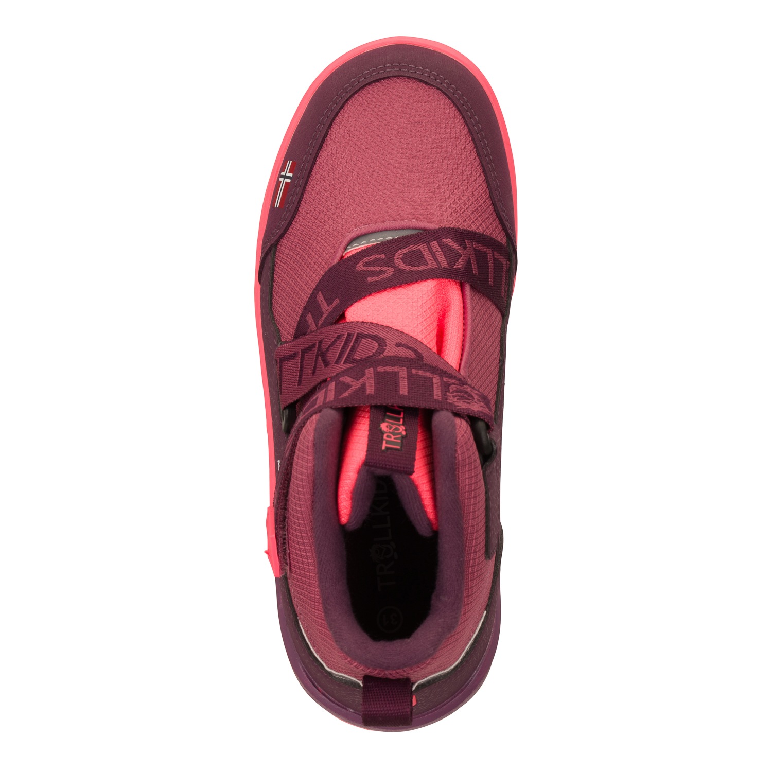 TROLLKIDS Barfussschuh »KIDS NORDFJORD BAREFOOT WINTER HIKER«  wasserdicht, warmes Fleecefutter