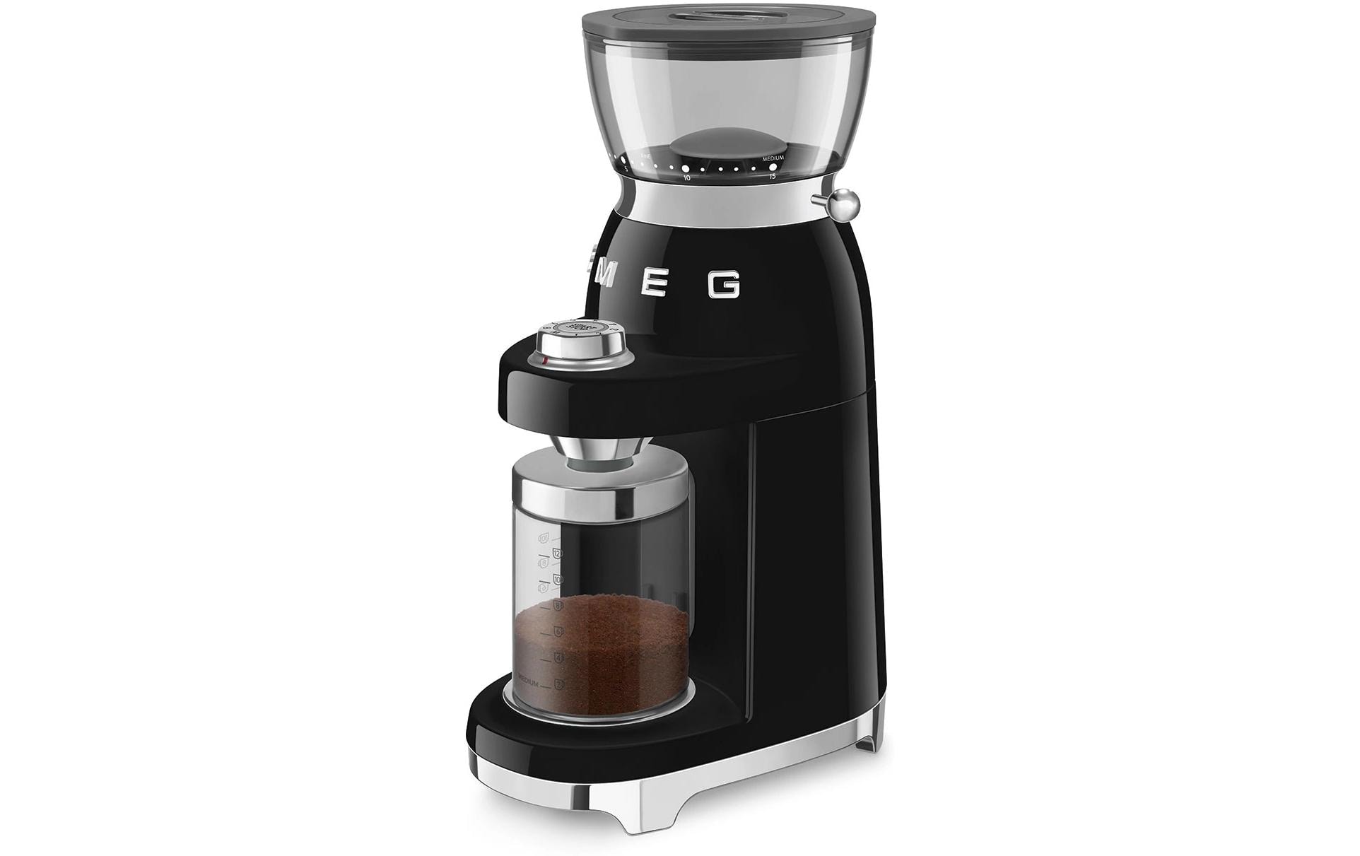Smeg Kaffeemühle 150 W Kegelmahlwerk 240 gBohnenbehälter