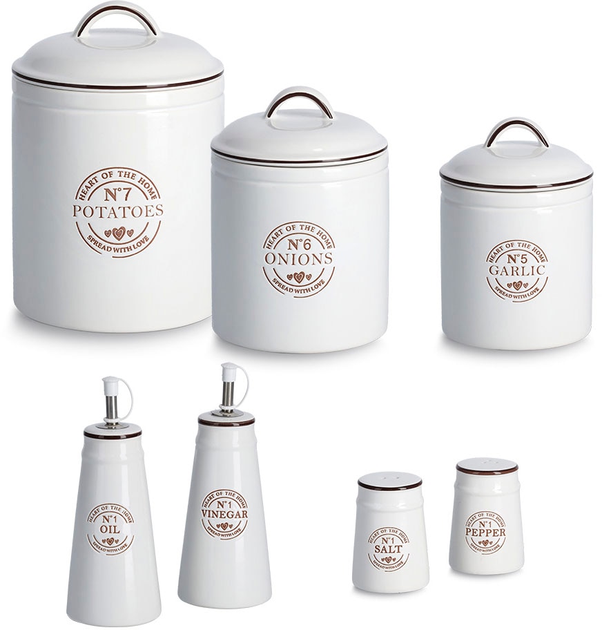 Zeller Present Boîte à provisions »Potatoes« 1 cuis tlg. Eleganter Landhausstil