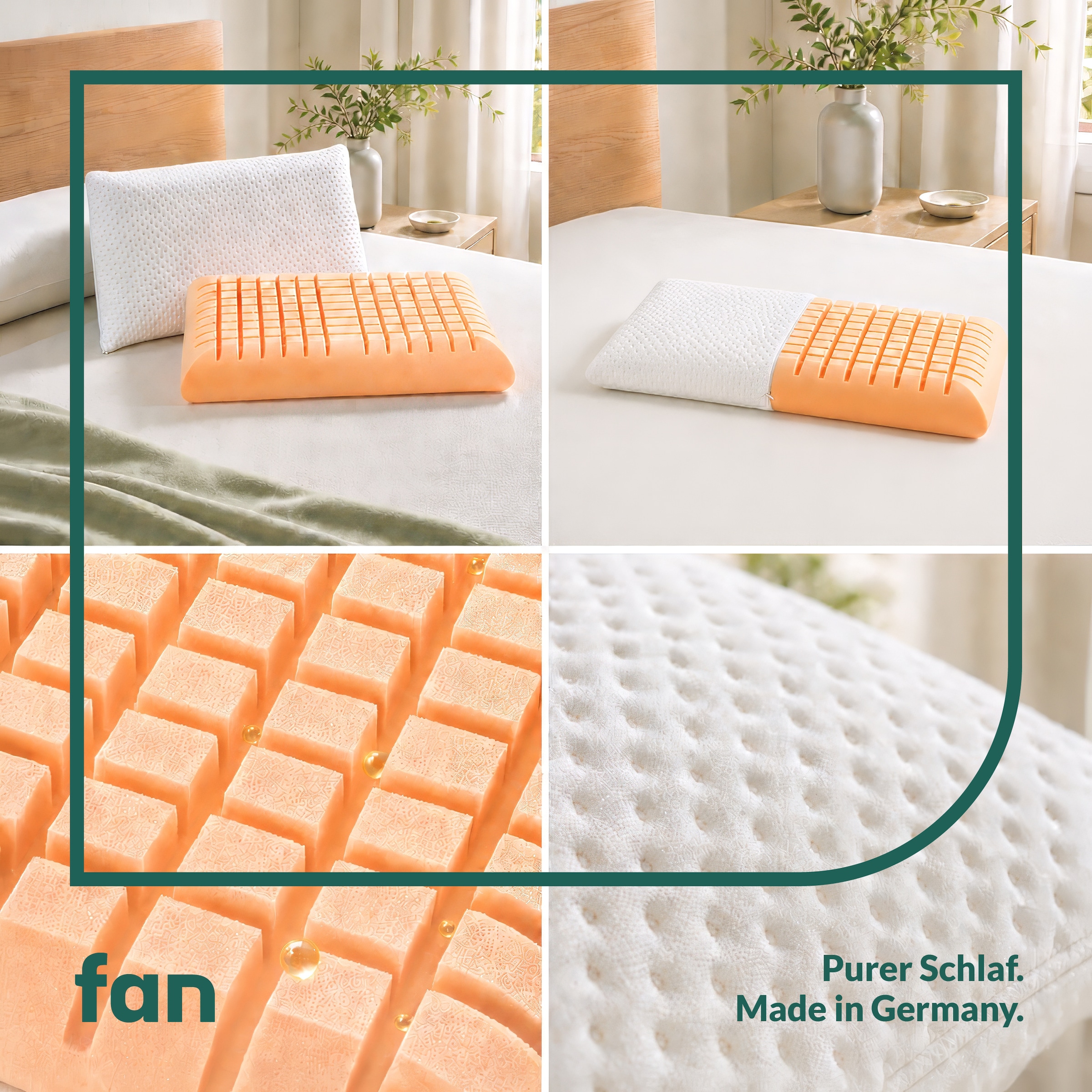 fan Coussin de nuque »Soja Dream« Füllung: mousse visco 1 cuis tlg. bien-être pour la nuque